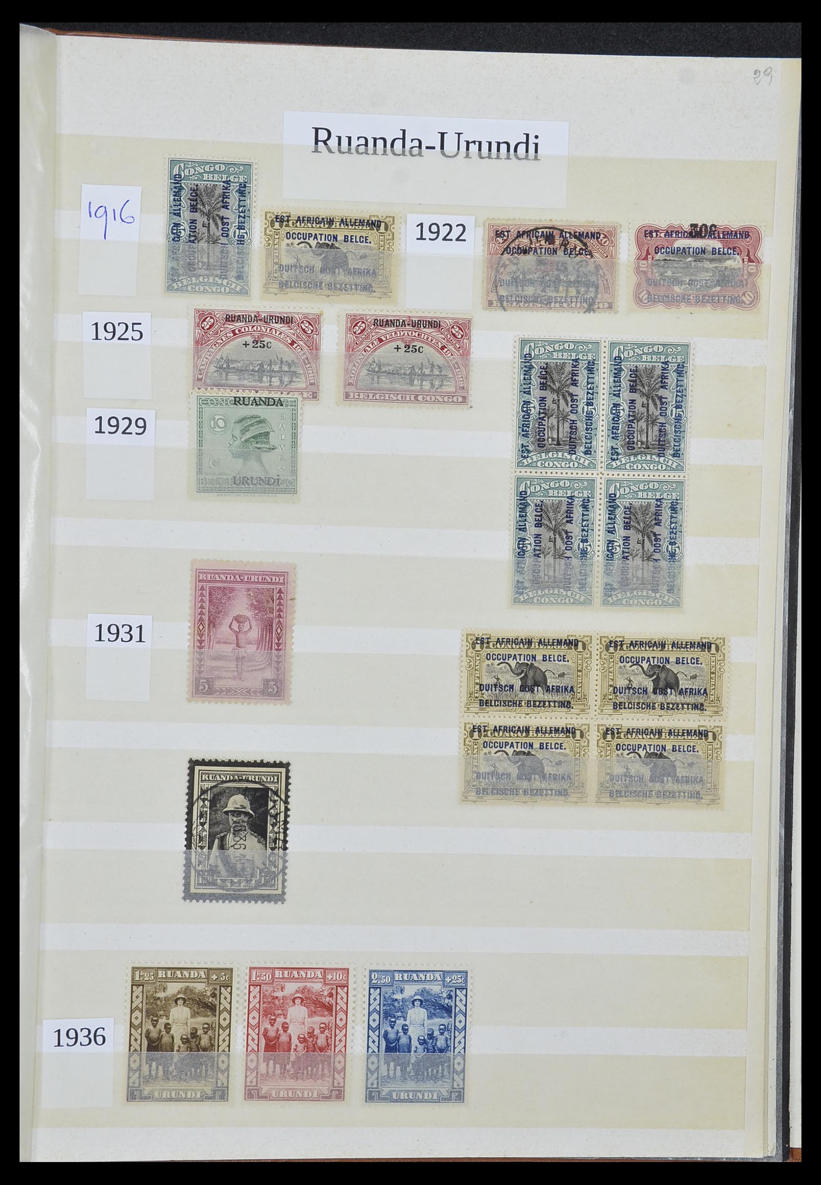 33875 029 - Postzegelverzameling 33875 Europa.