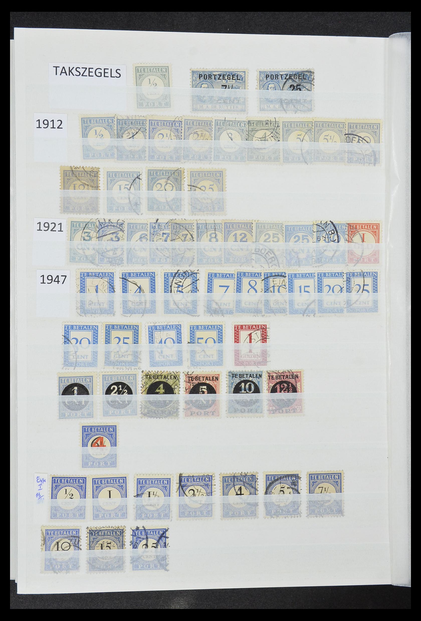 33875 074 - Stamp collection 33875 Europa.
