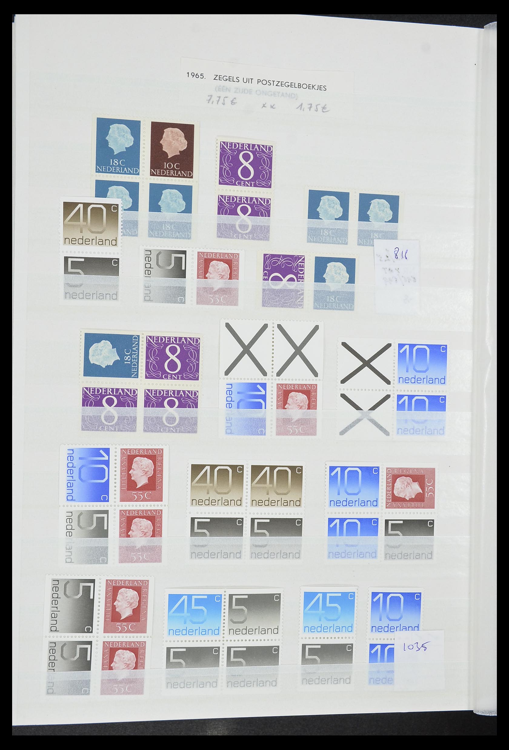 33875 091 - Stamp collection 33875 Europa.