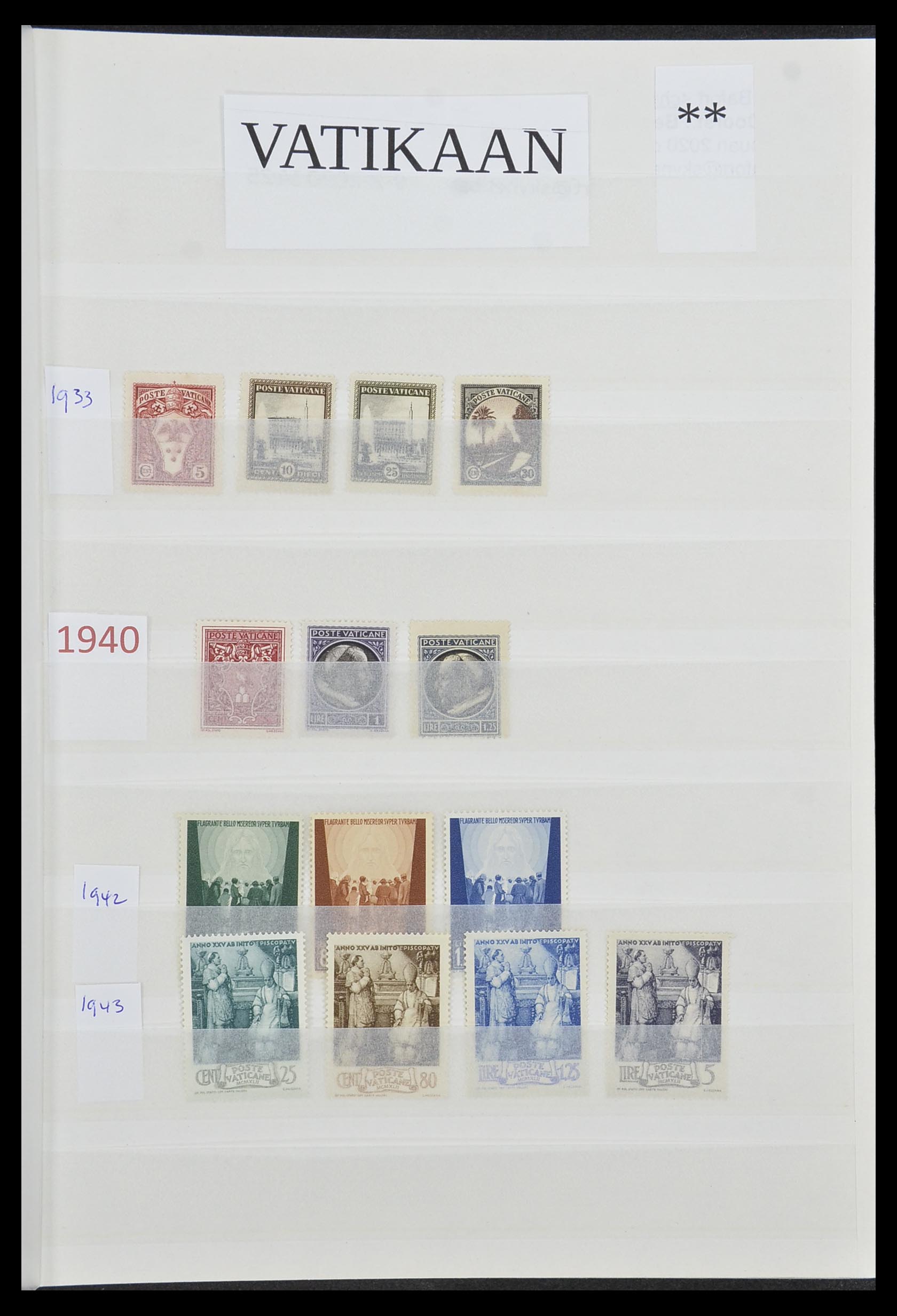 33875 096 - Stamp collection 33875 Europa.