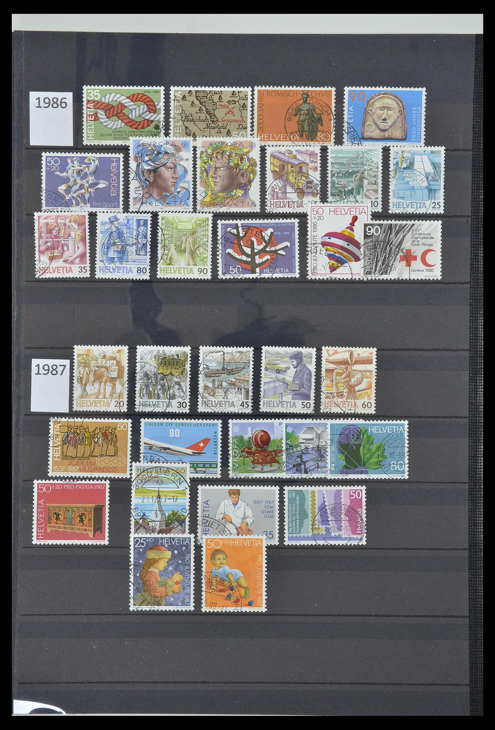 33875 222 - Stamp collection 33875 Europa.