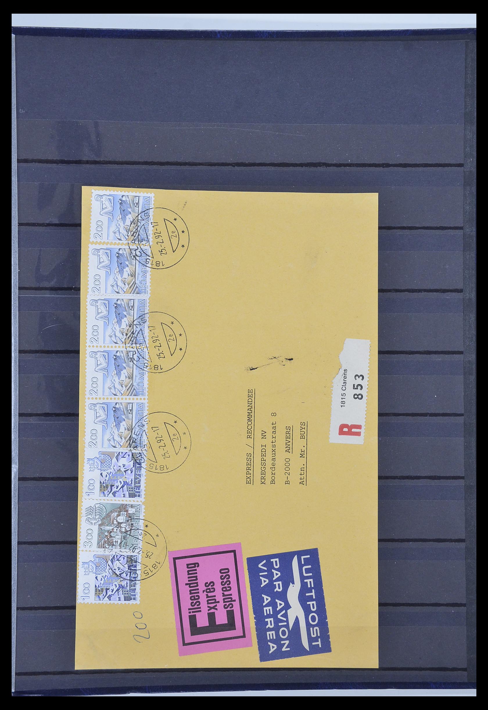 33875 245 - Postzegelverzameling 33875 Europa.