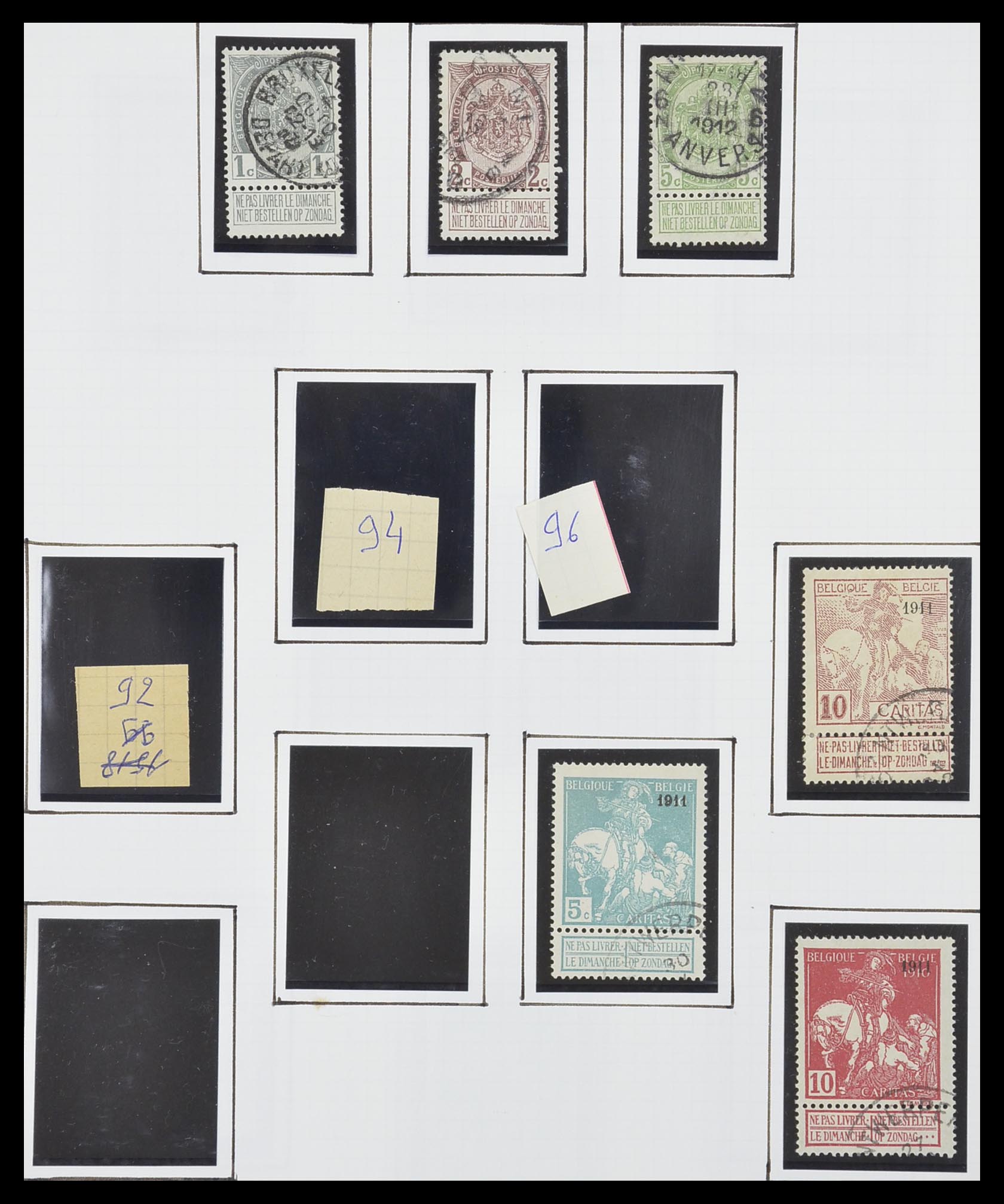 33876 004 - Stamp collection 33876 Belgium 1883-2006.