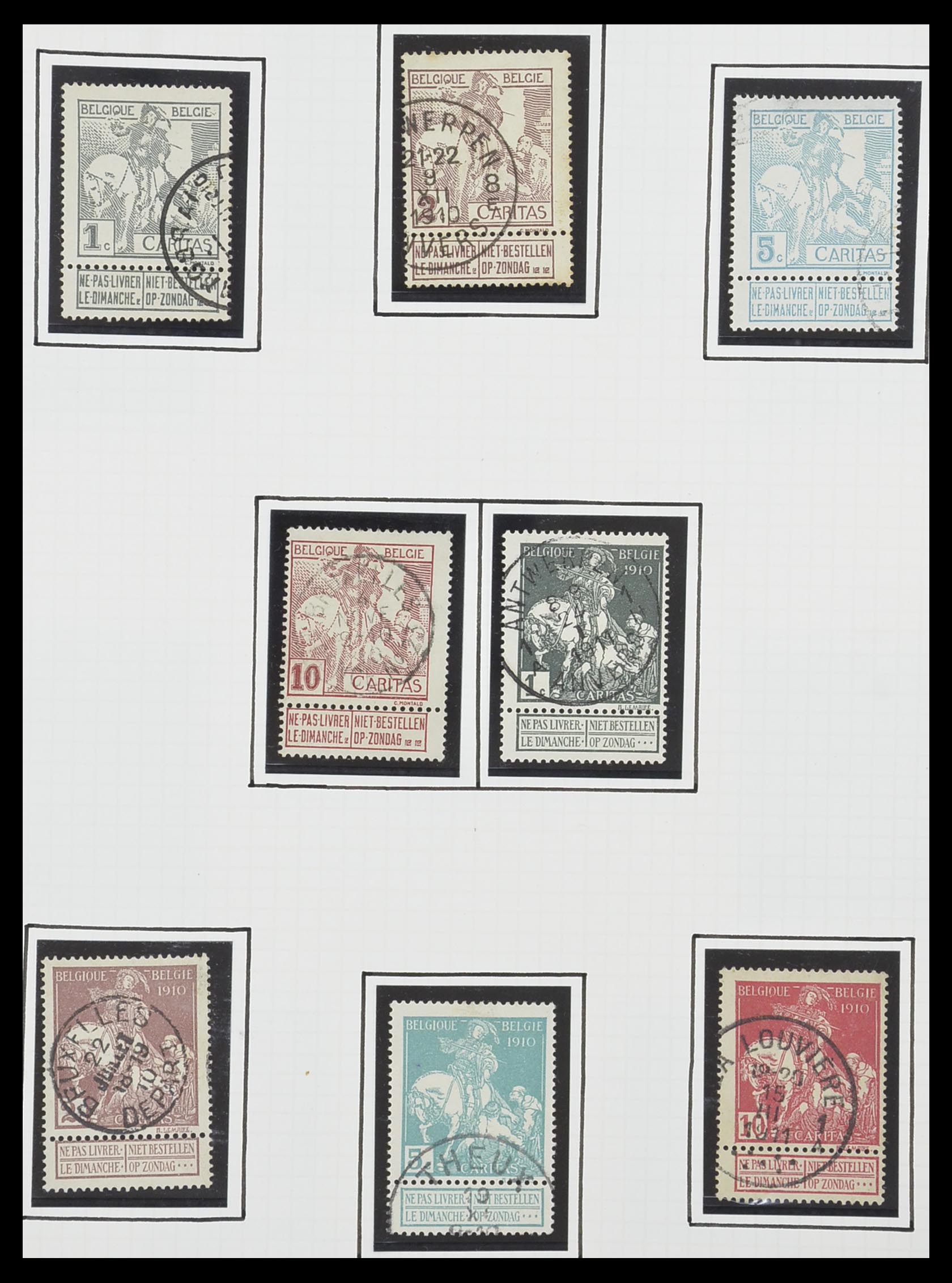 33876 005 - Postzegelverzameling 33876 België 1883-2006.