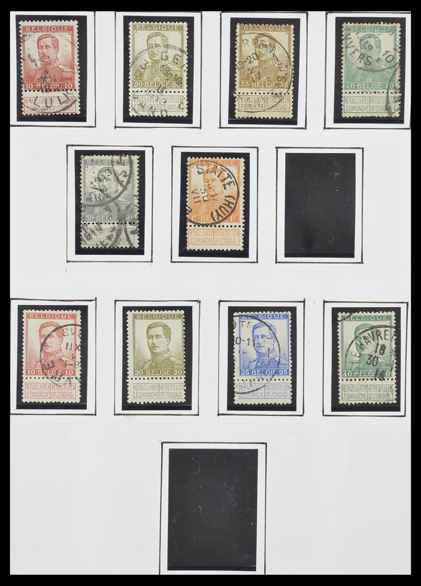 33876 007 - Postzegelverzameling 33876 België 1883-2006.