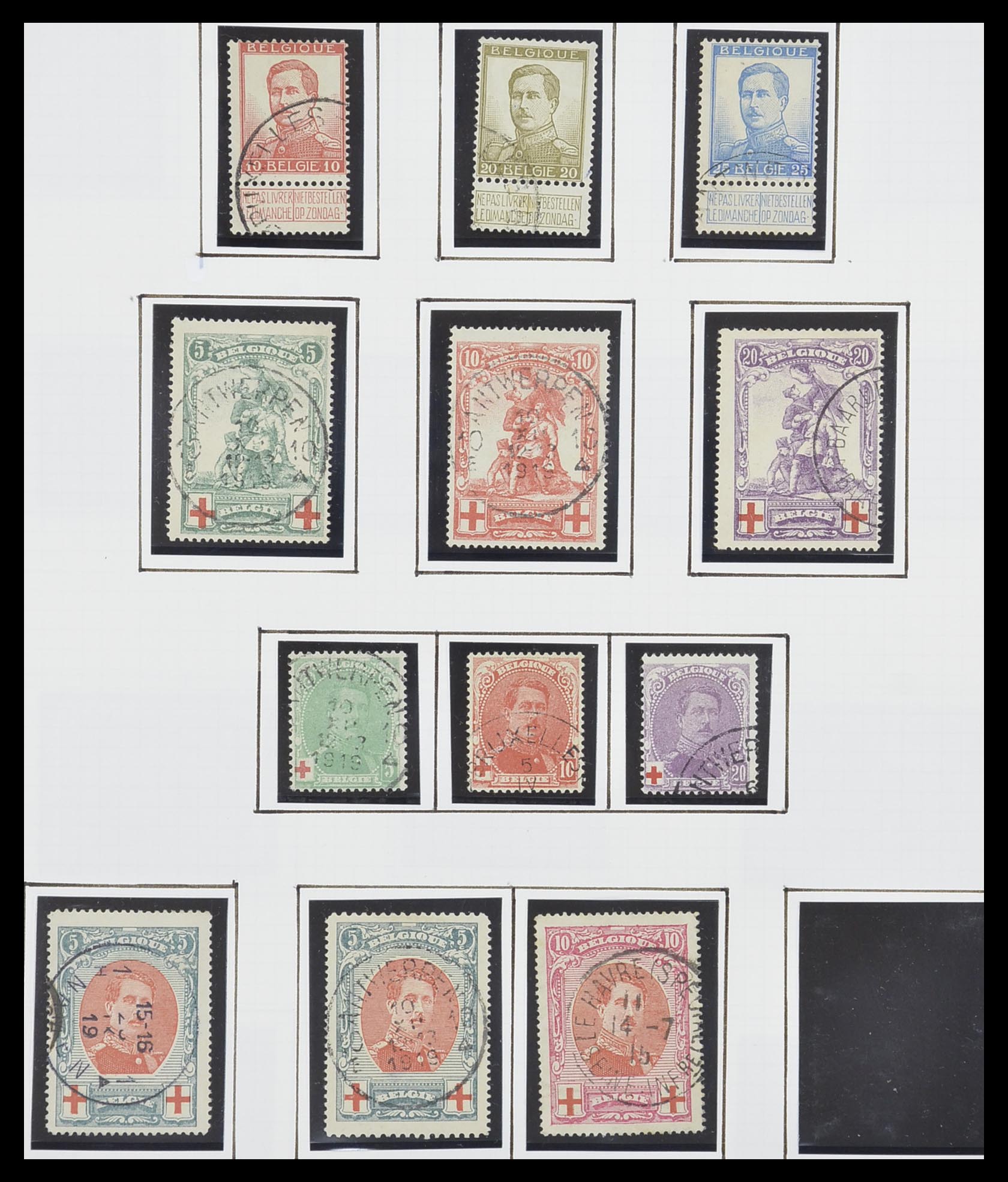 33876 008 - Stamp collection 33876 Belgium 1883-2006.