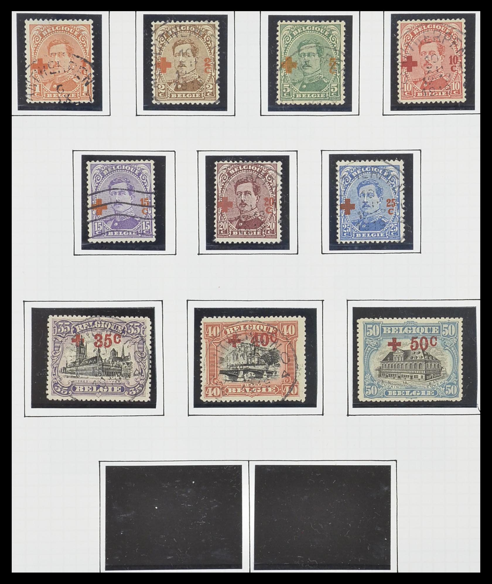 33876 010 - Stamp collection 33876 Belgium 1883-2006.