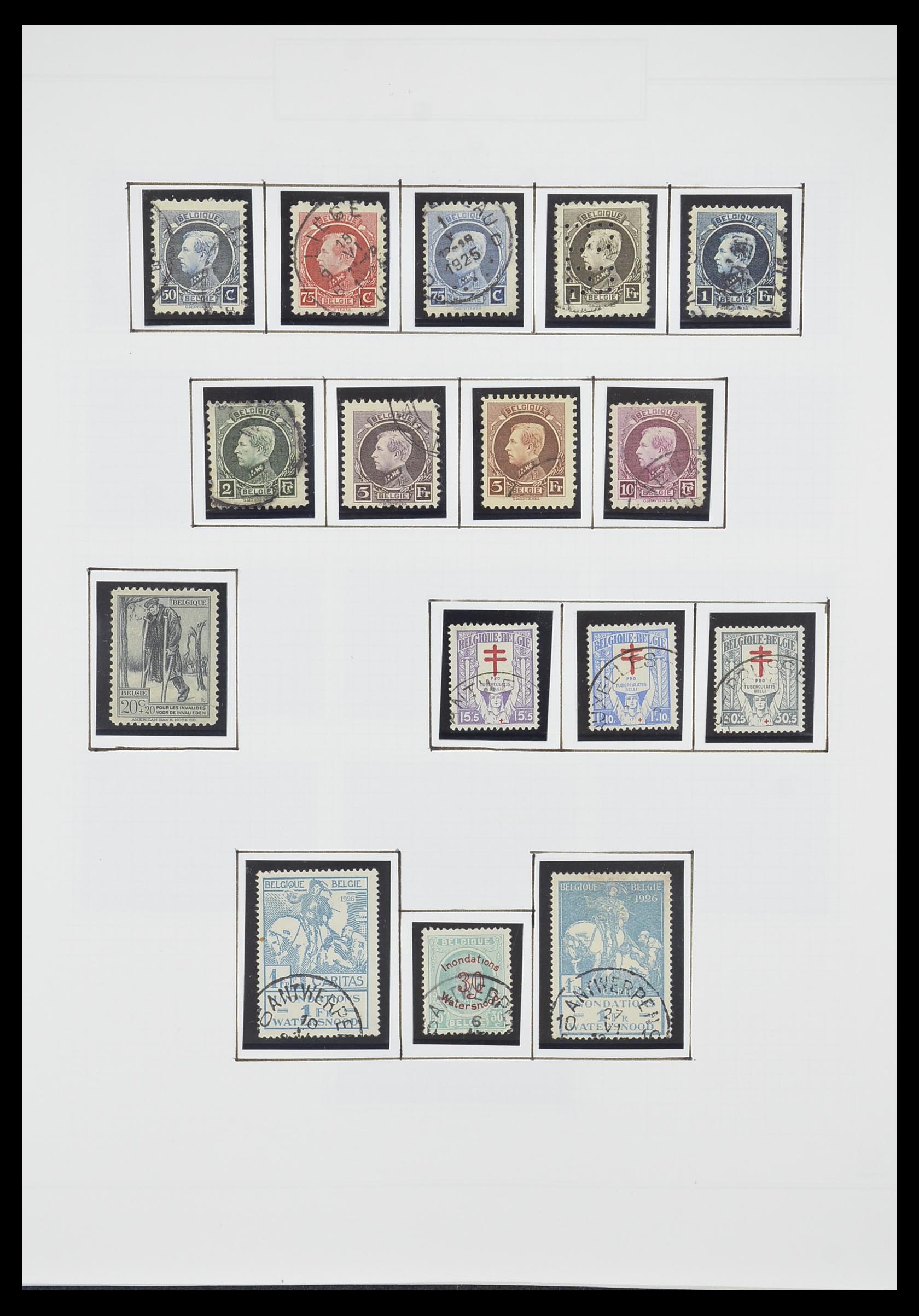 33876 013 - Postzegelverzameling 33876 België 1883-2006.