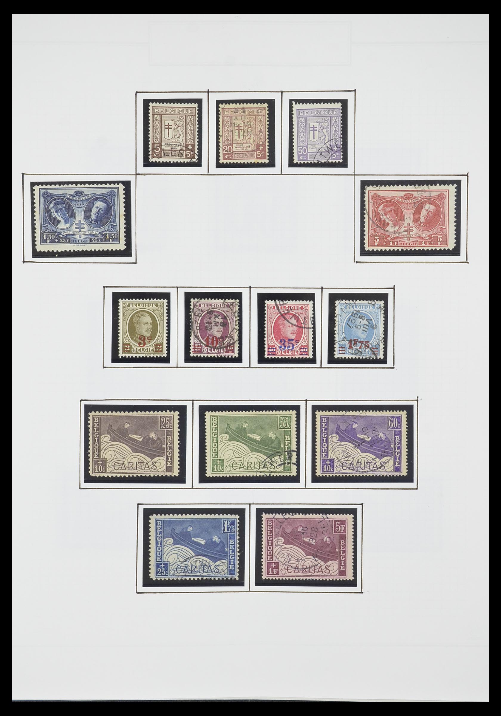 33876 014 - Postzegelverzameling 33876 België 1883-2006.