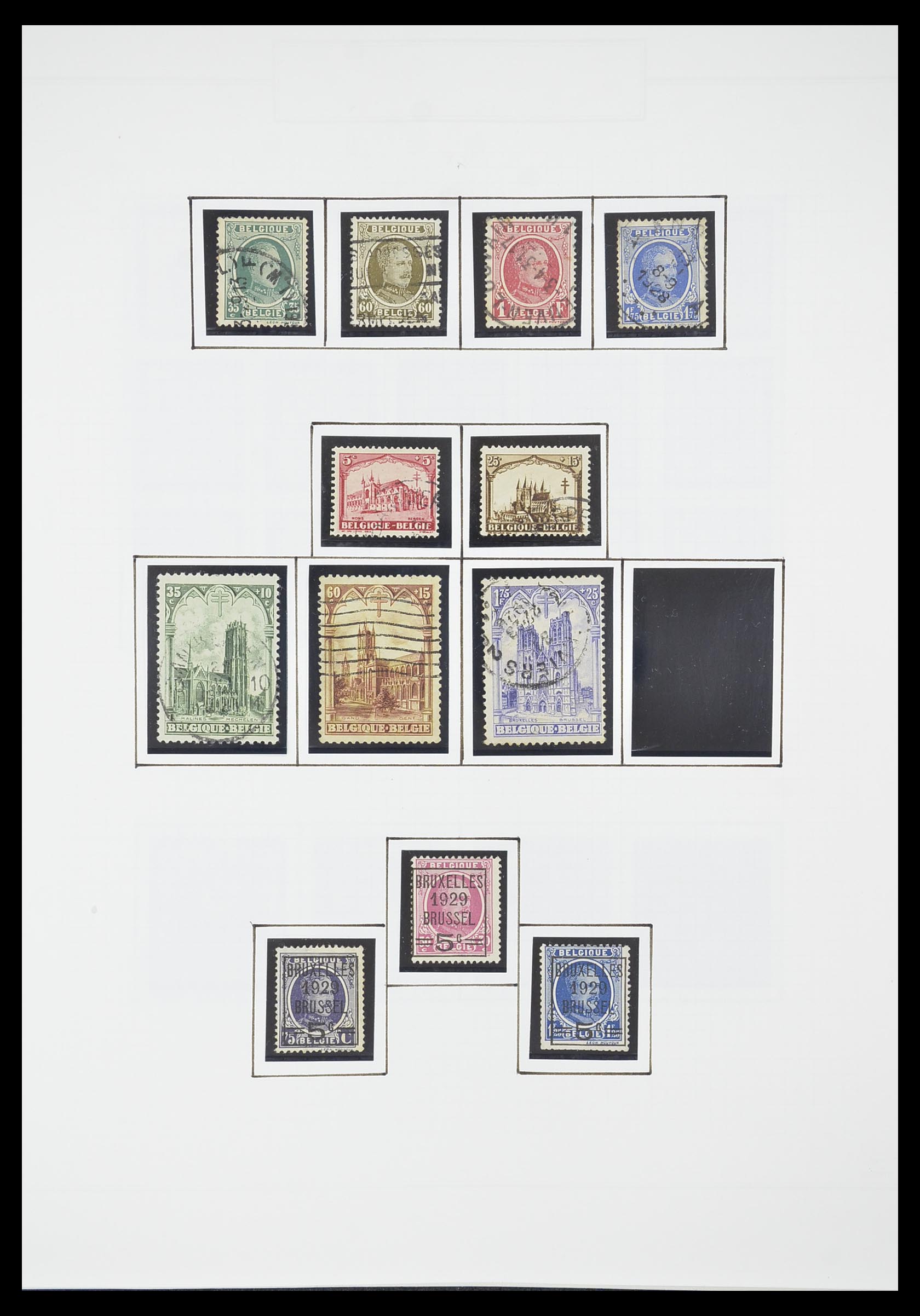 33876 016 - Stamp collection 33876 Belgium 1883-2006.