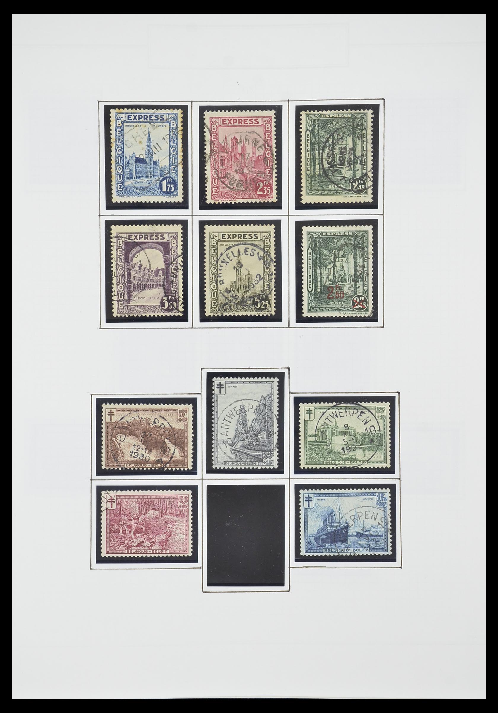 33876 018 - Postzegelverzameling 33876 België 1883-2006.
