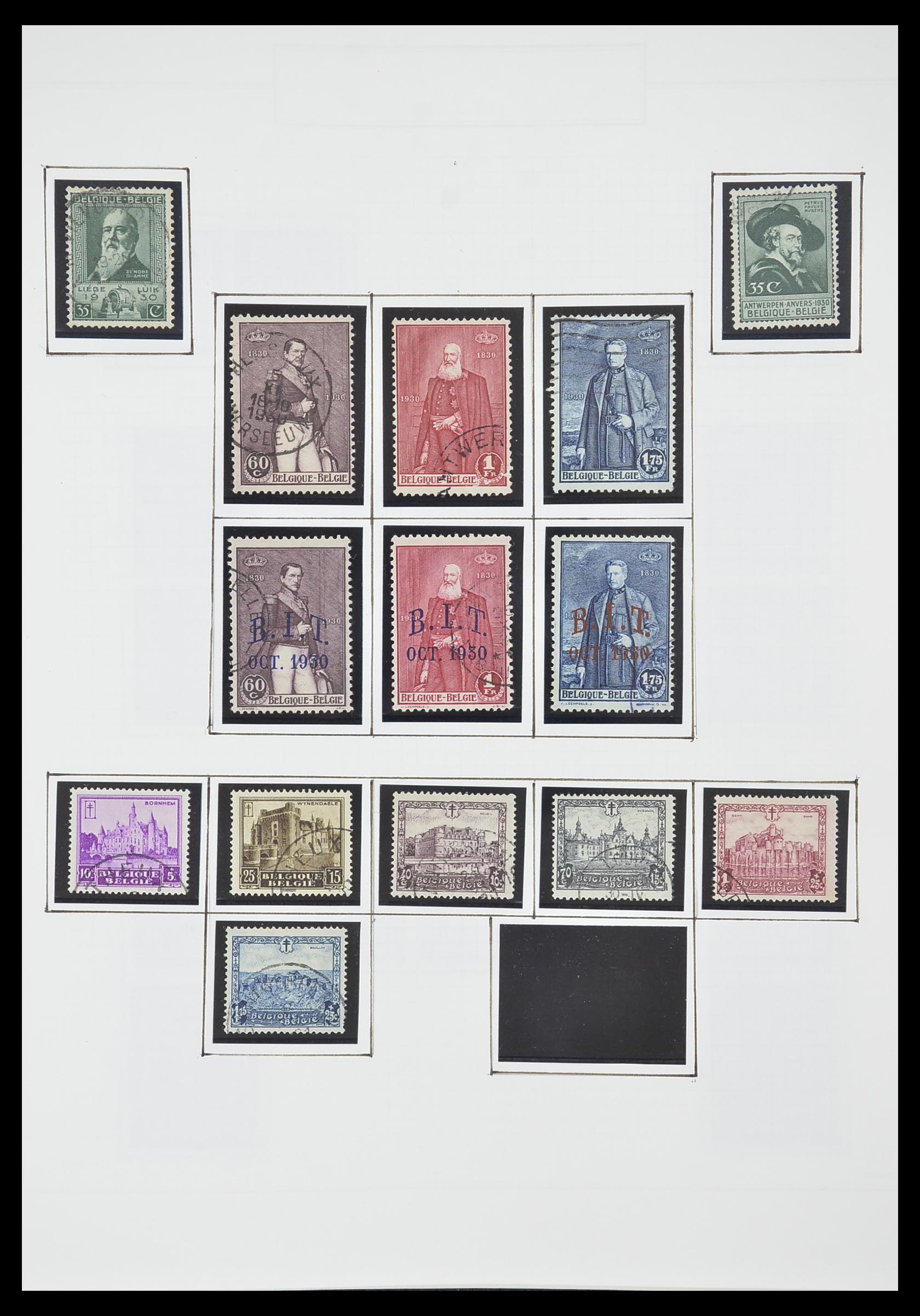 33876 019 - Stamp collection 33876 Belgium 1883-2006.