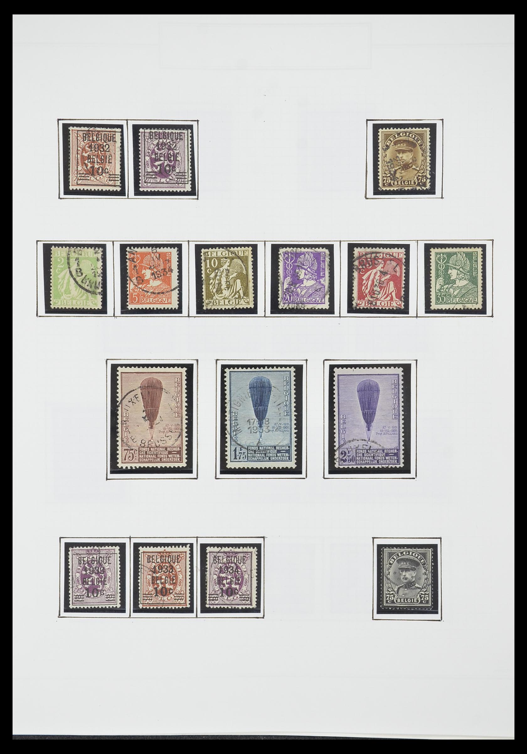 33876 021 - Postzegelverzameling 33876 België 1883-2006.