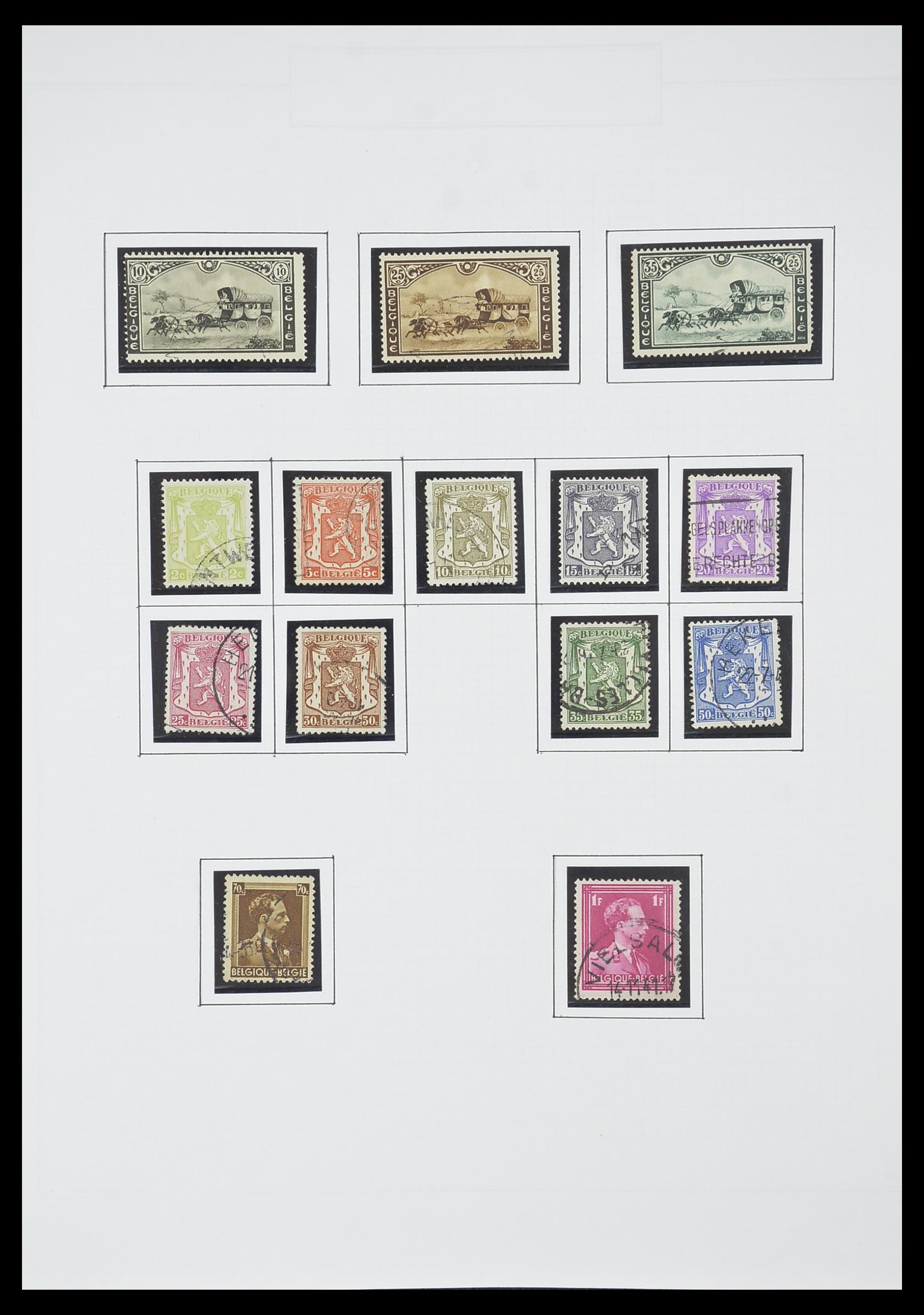 33876 024 - Postzegelverzameling 33876 België 1883-2006.