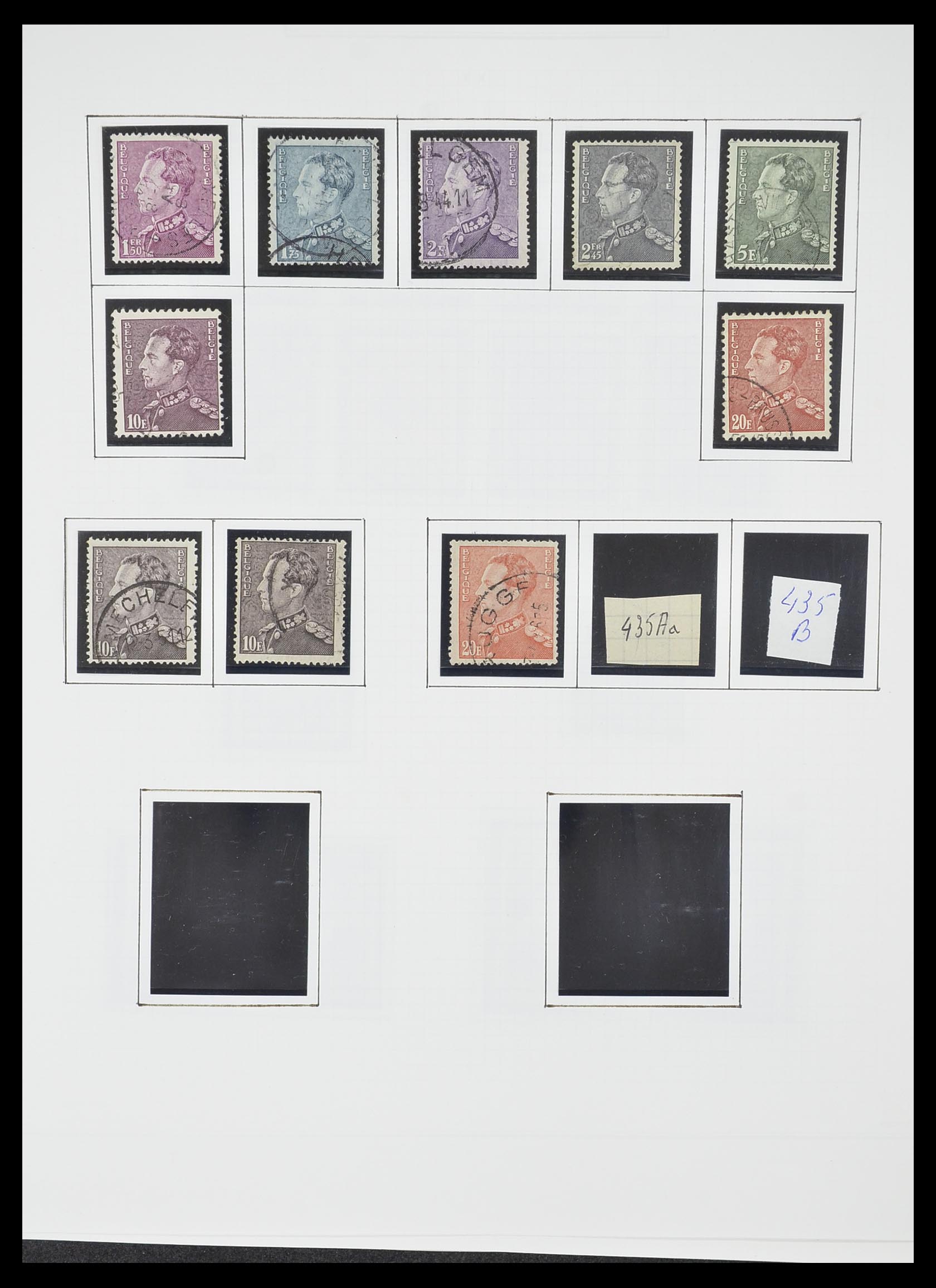 33876 025 - Postzegelverzameling 33876 België 1883-2006.