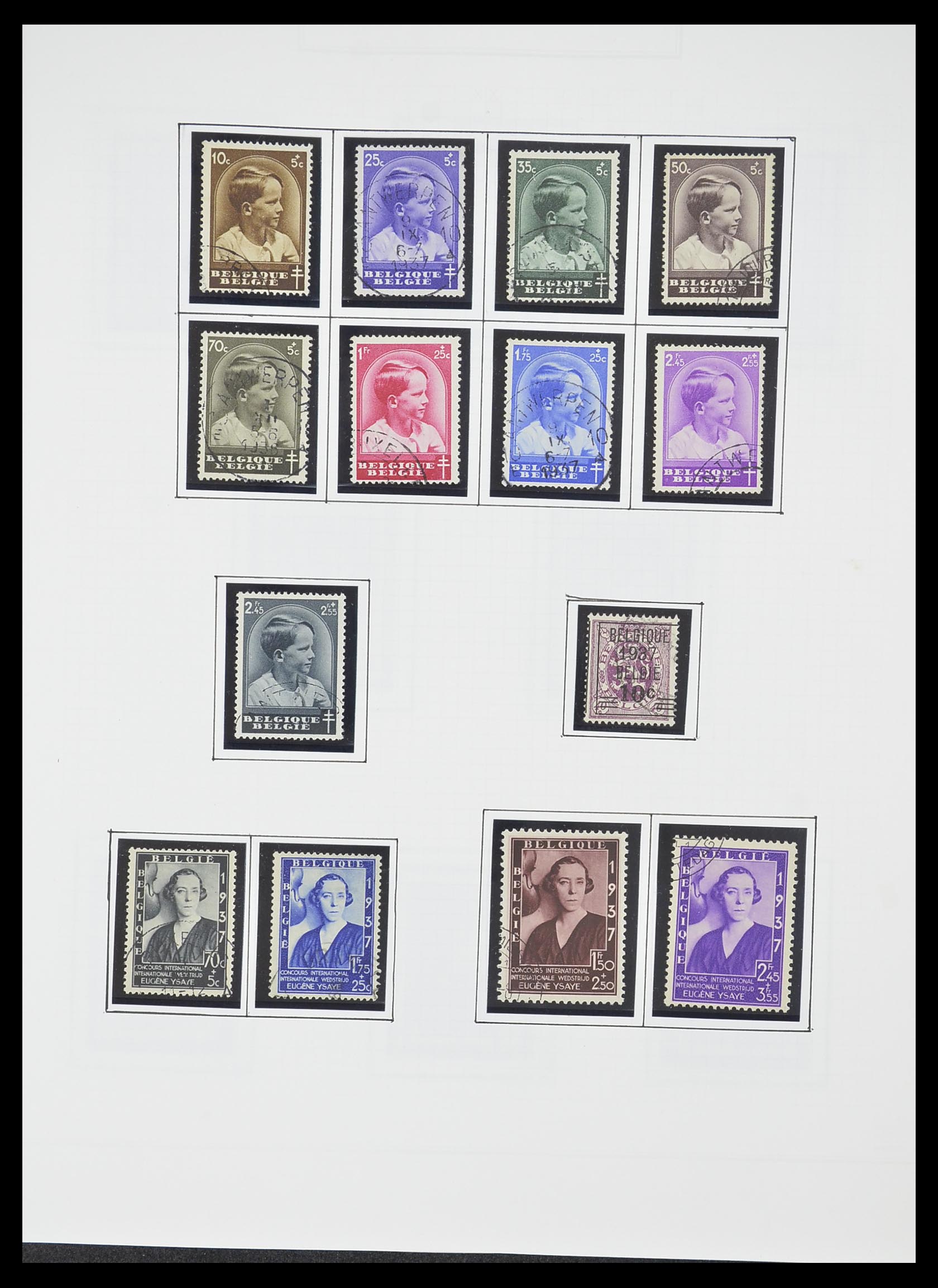 33876 026 - Postzegelverzameling 33876 België 1883-2006.