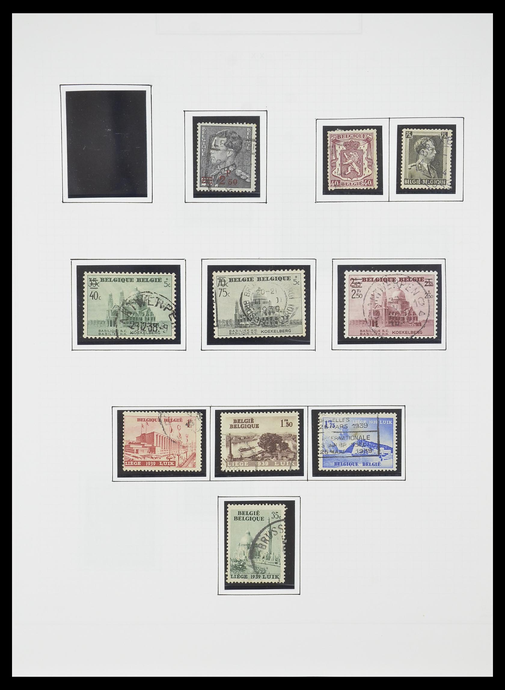 33876 029 - Postzegelverzameling 33876 België 1883-2006.