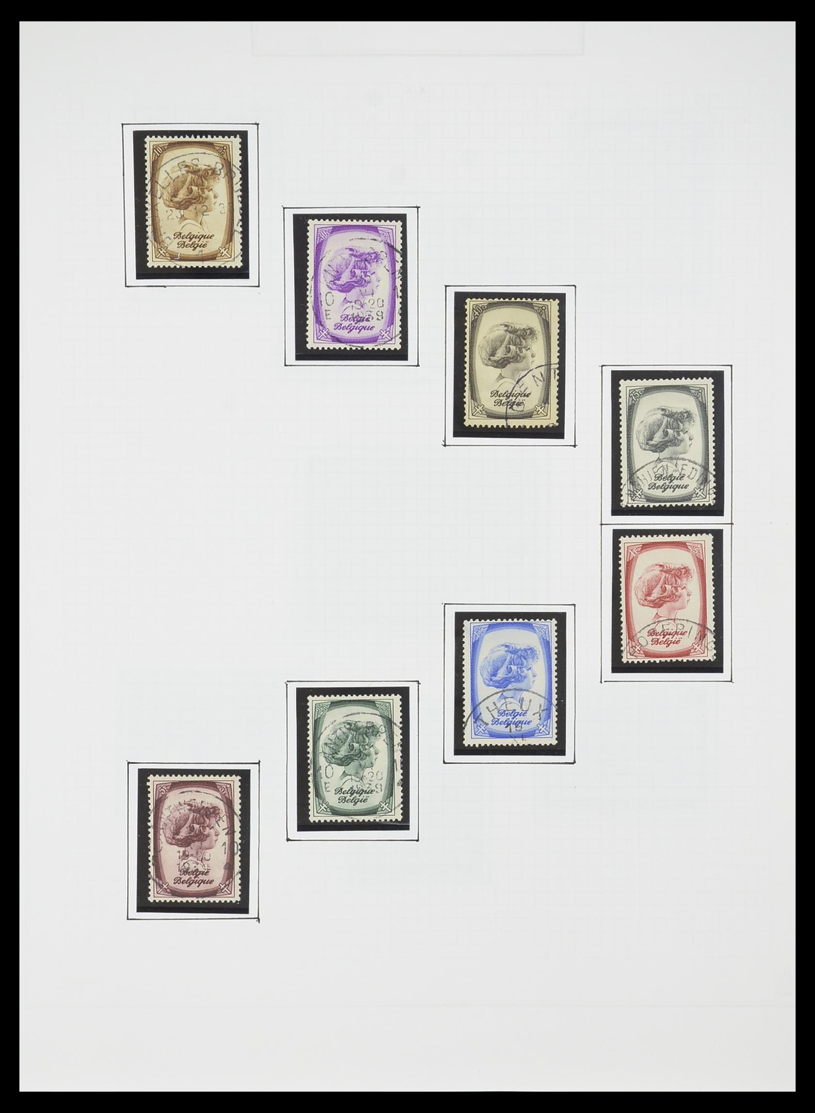 33876 030 - Postzegelverzameling 33876 België 1883-2006.