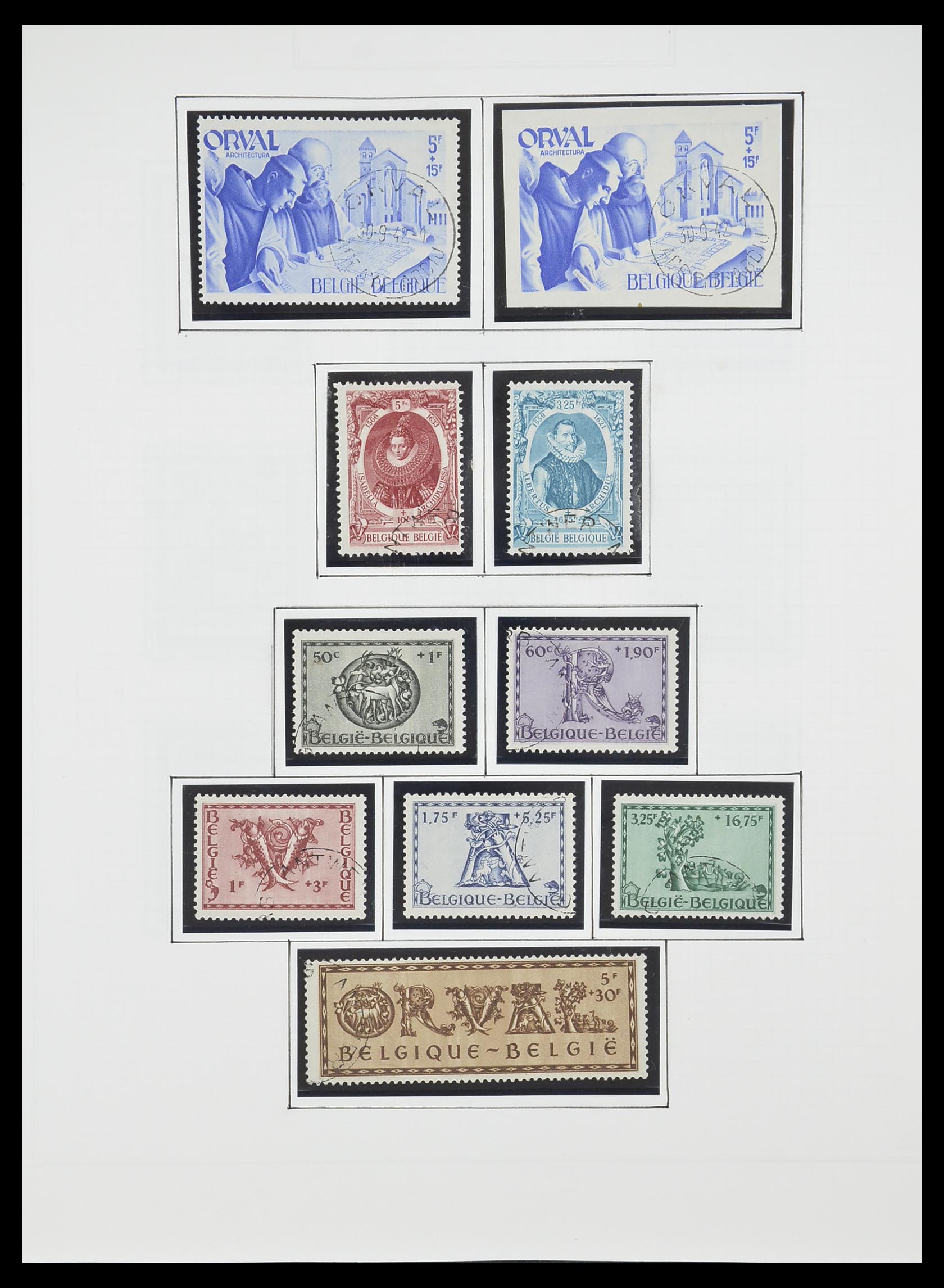 33876 037 - Postzegelverzameling 33876 België 1883-2006.