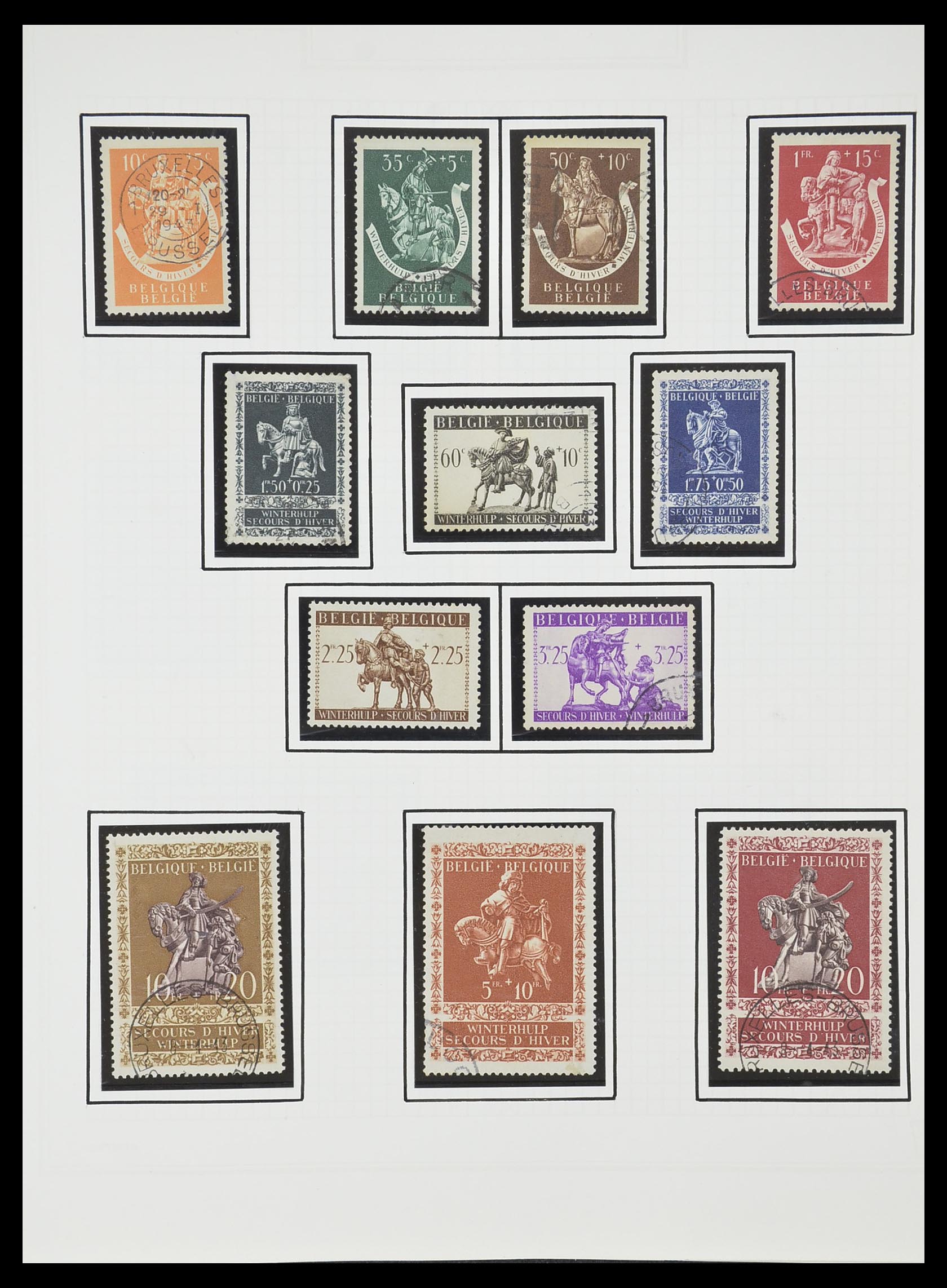 33876 041 - Postzegelverzameling 33876 België 1883-2006.