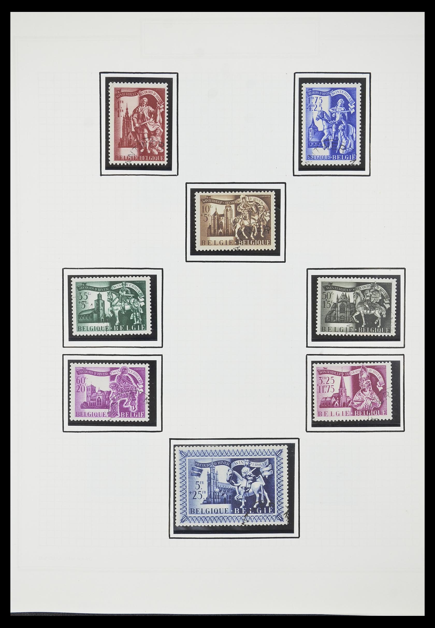 33876 043 - Postzegelverzameling 33876 België 1883-2006.