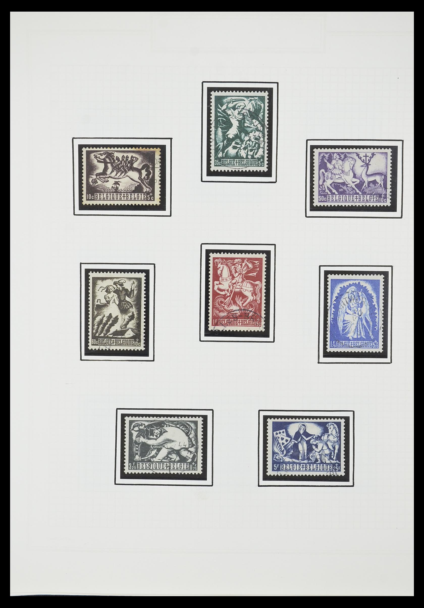 33876 046 - Postzegelverzameling 33876 België 1883-2006.