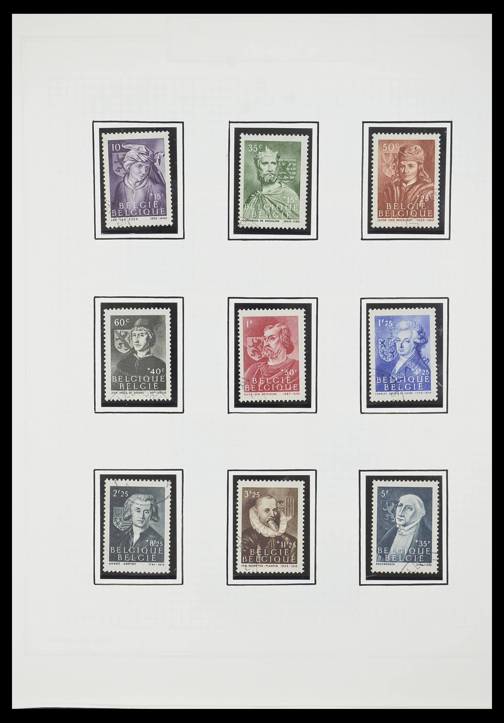 33876 047 - Postzegelverzameling 33876 België 1883-2006.