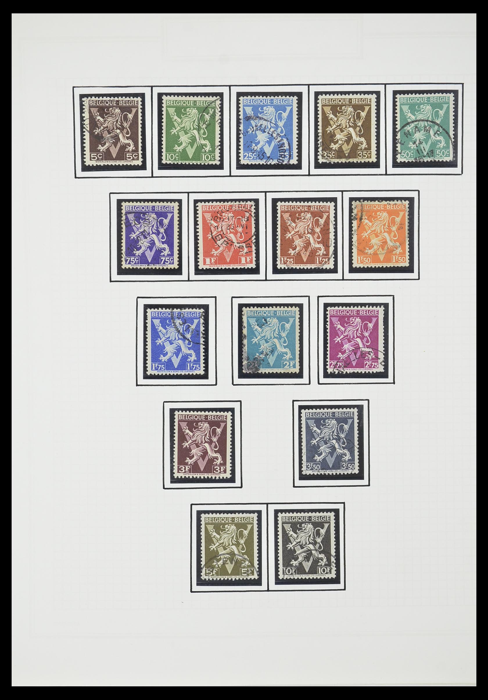 33876 048 - Postzegelverzameling 33876 België 1883-2006.