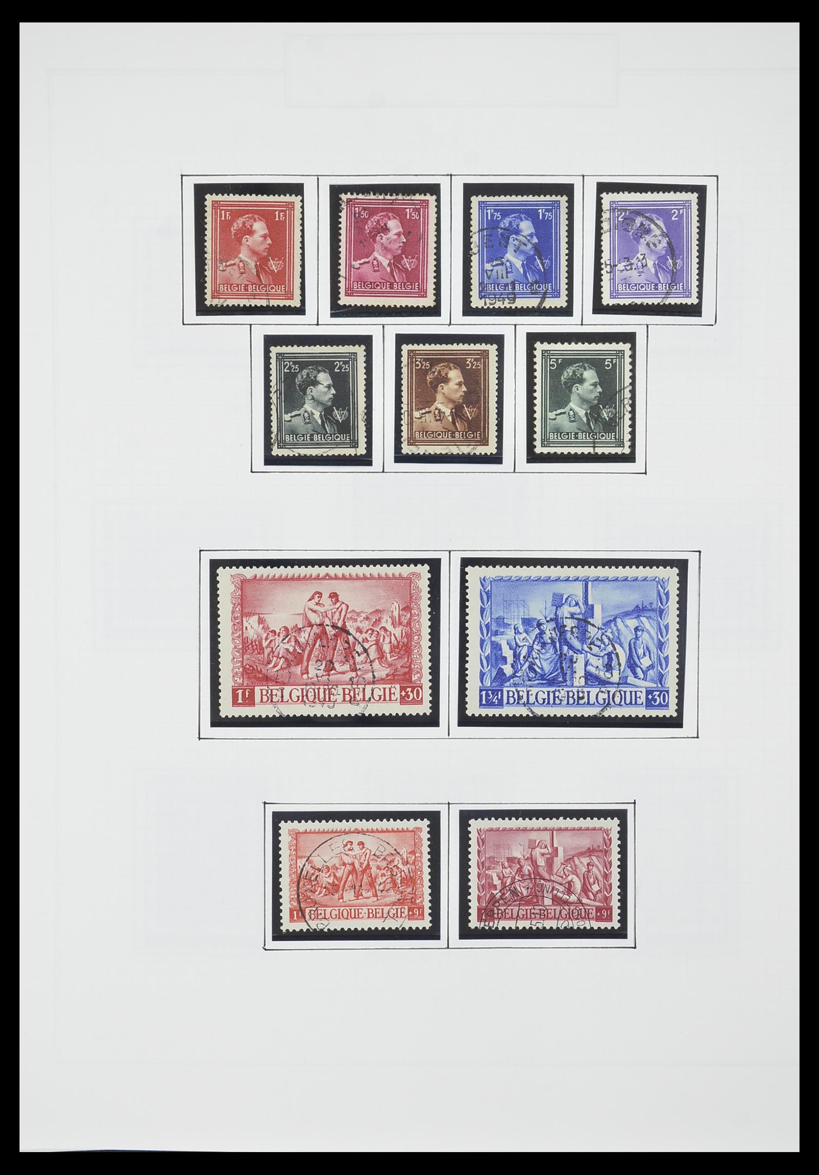 33876 050 - Postzegelverzameling 33876 België 1883-2006.