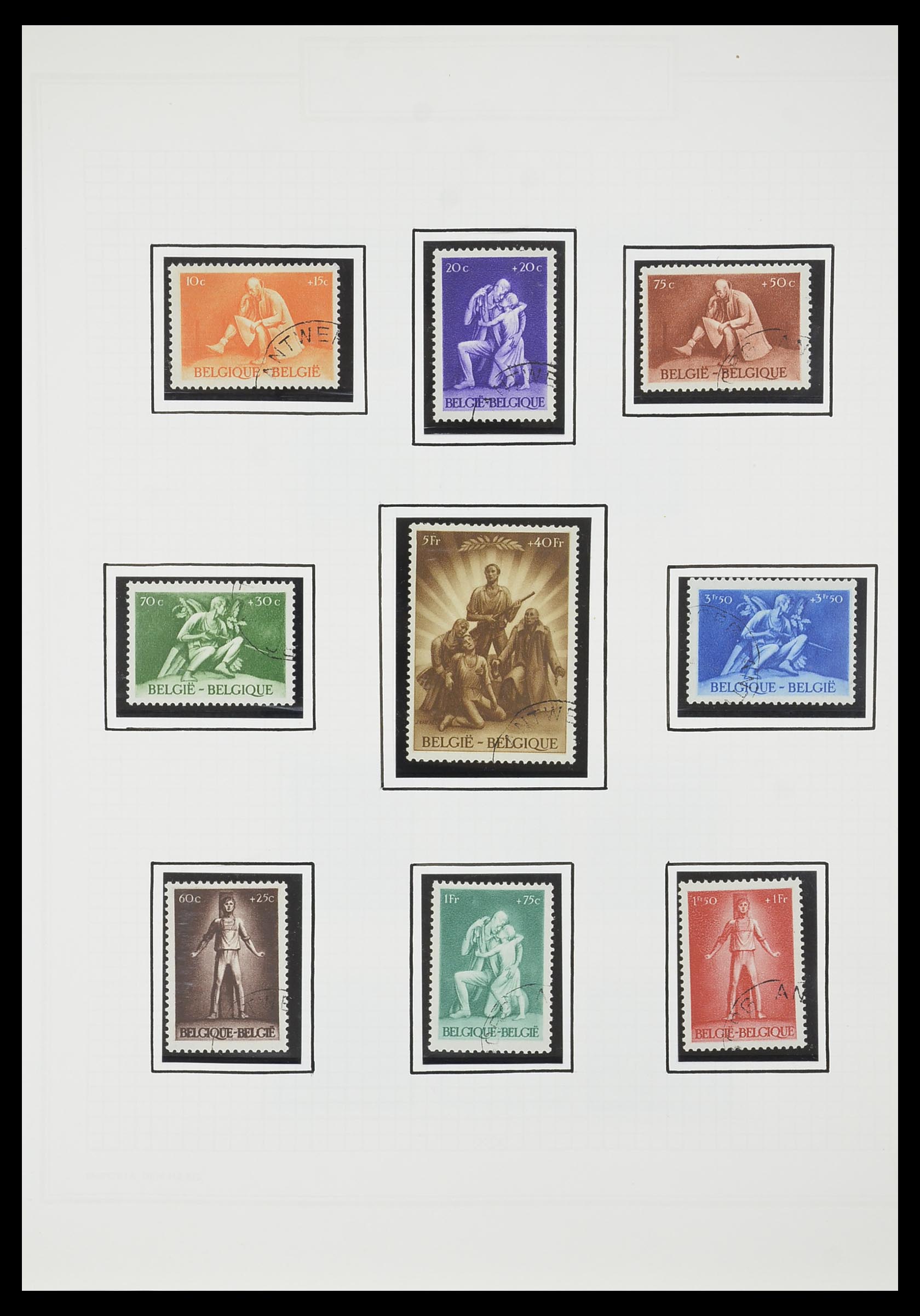 33876 051 - Postzegelverzameling 33876 België 1883-2006.