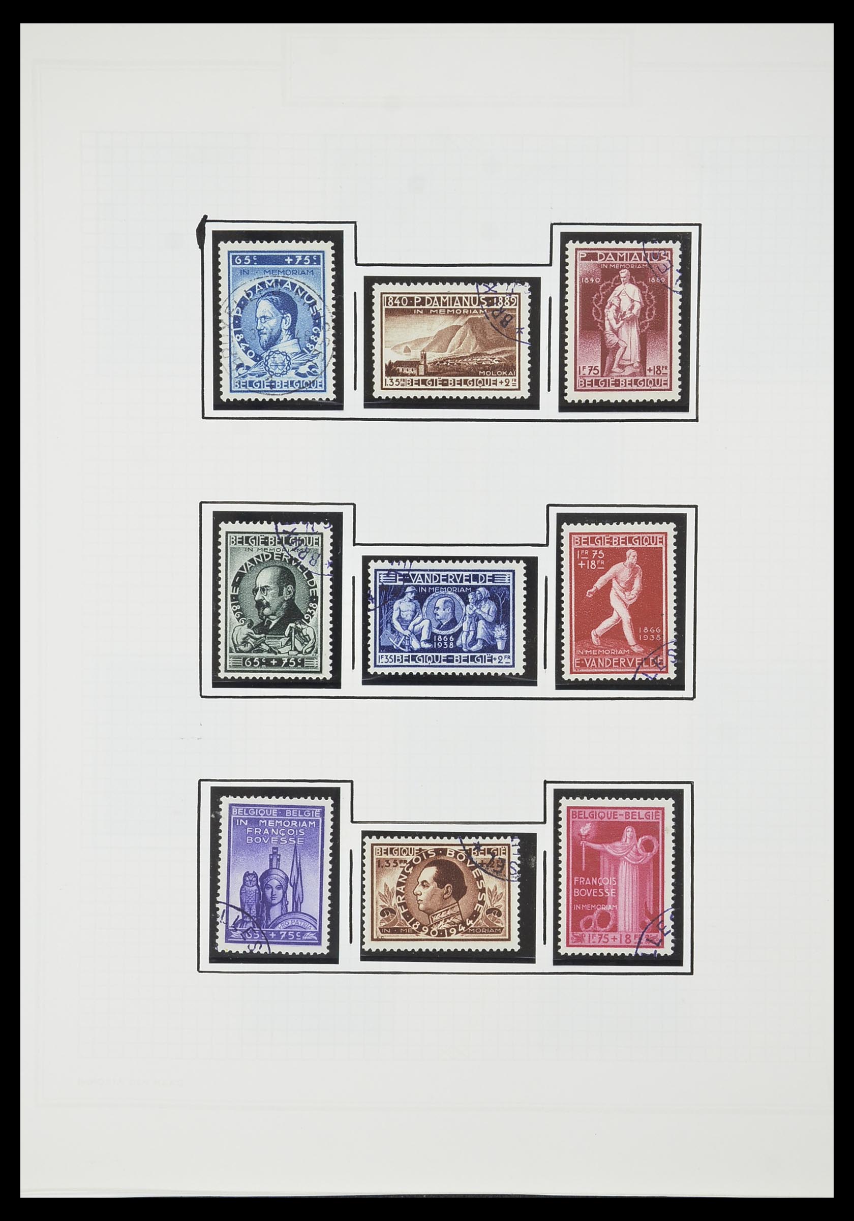33876 054 - Postzegelverzameling 33876 België 1883-2006.