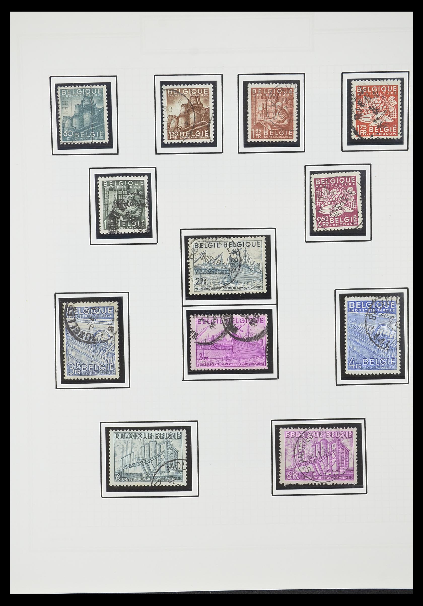 33876 056 - Postzegelverzameling 33876 België 1883-2006.