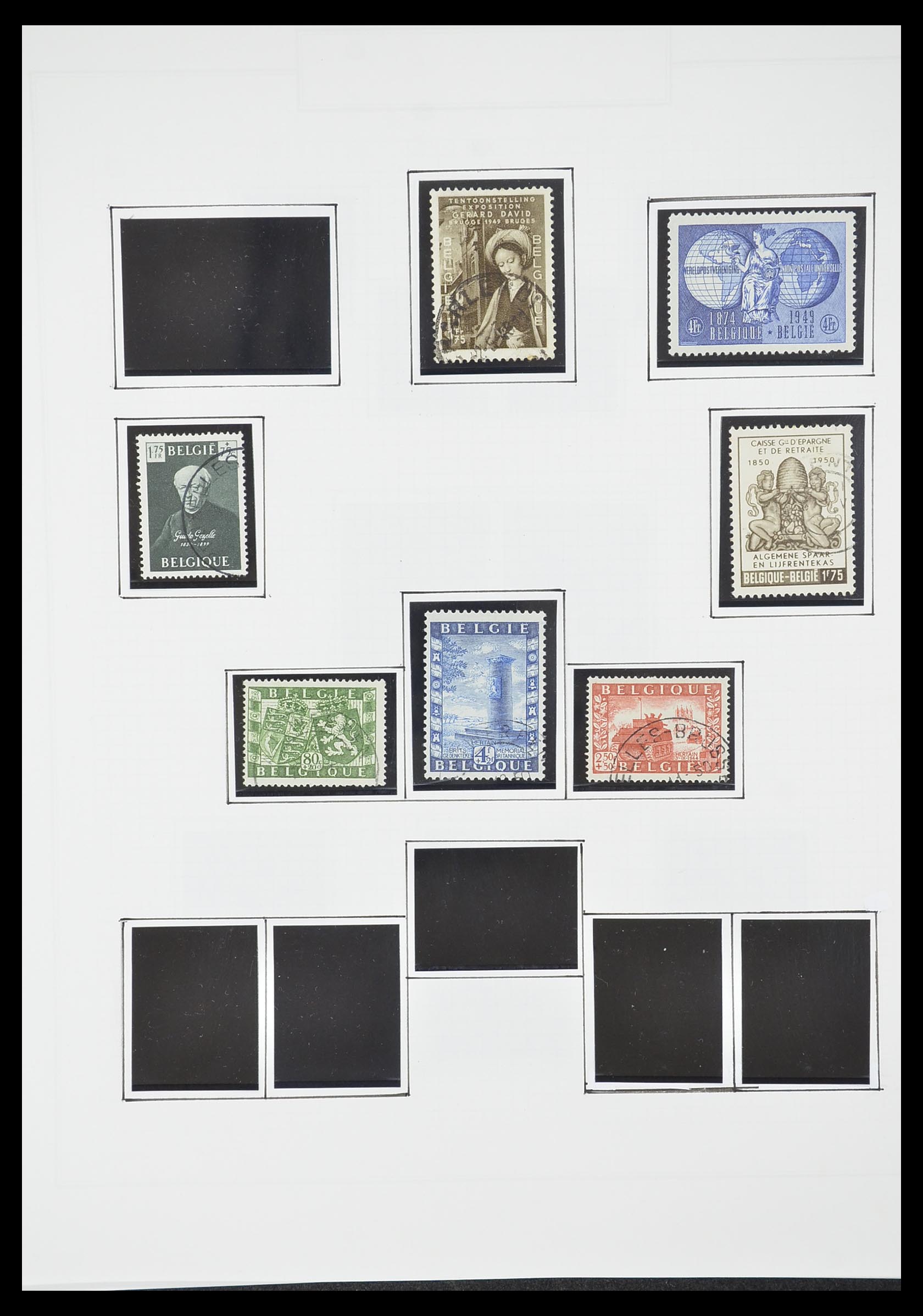 33876 059 - Postzegelverzameling 33876 België 1883-2006.