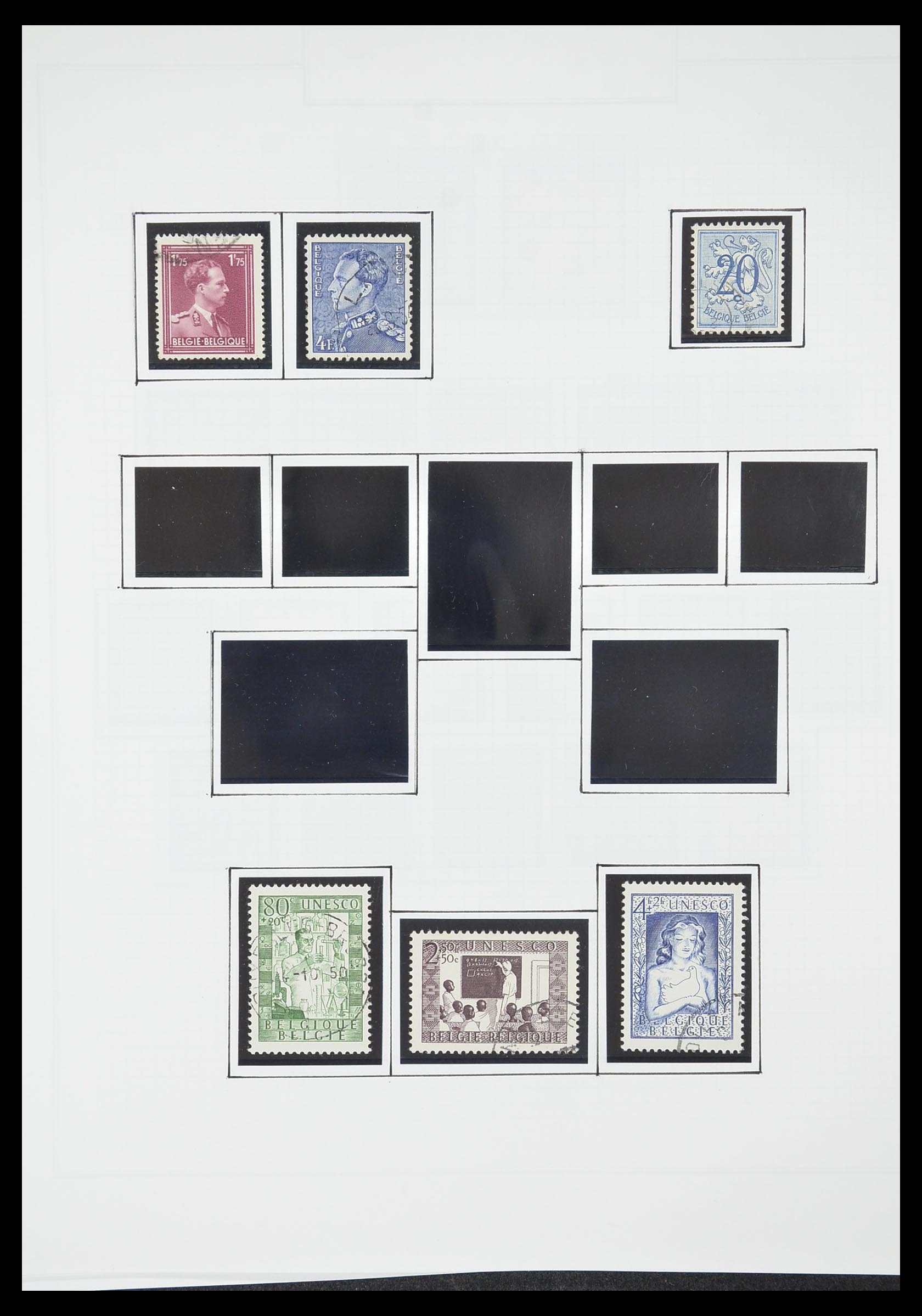 33876 060 - Postzegelverzameling 33876 België 1883-2006.