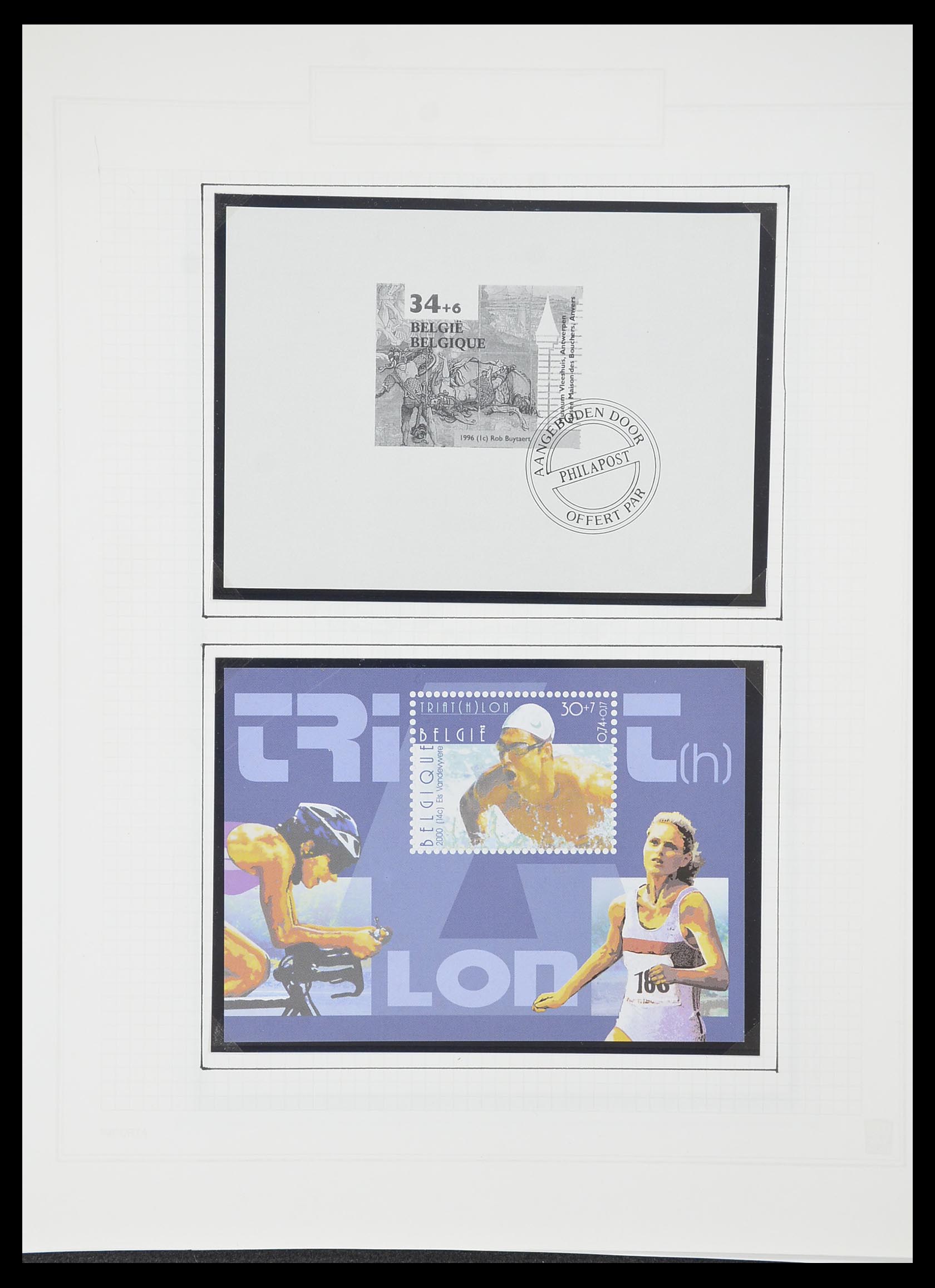 33876 427 - Postzegelverzameling 33876 België 1883-2006.