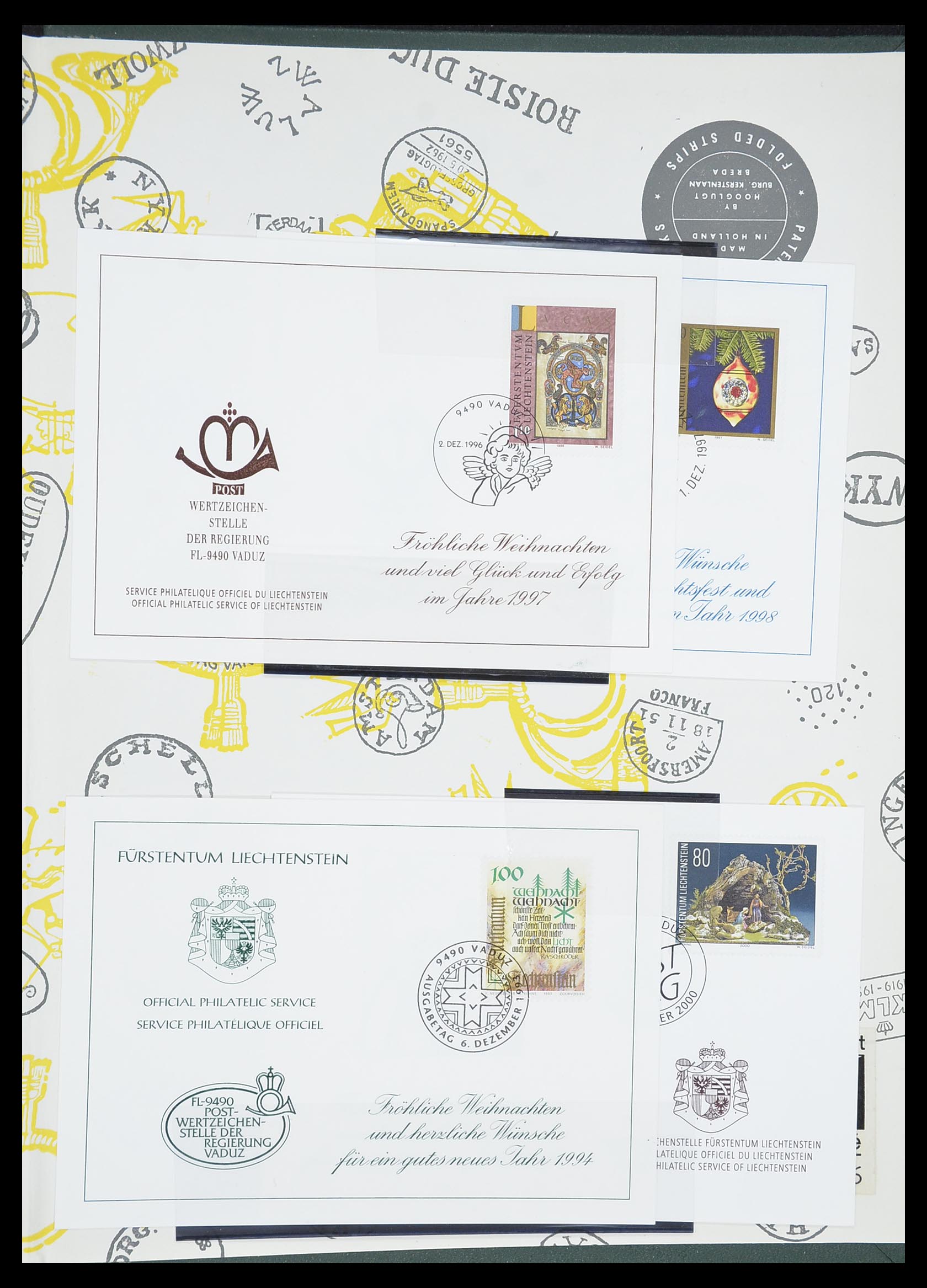 33884 035 - Stamp collection 33884 Liechtenstein 1920-2002.