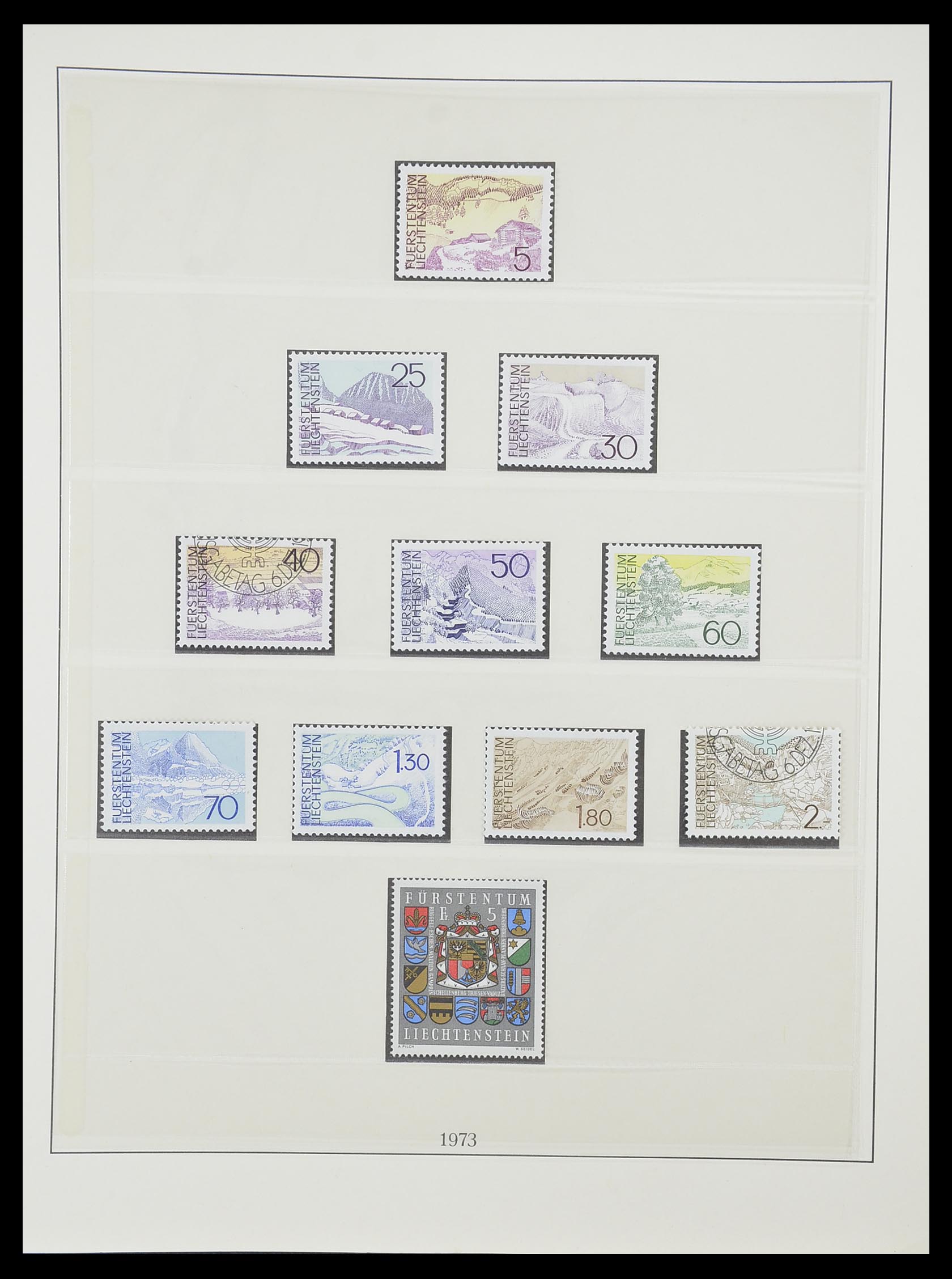 33884 044 - Stamp collection 33884 Liechtenstein 1920-2002.
