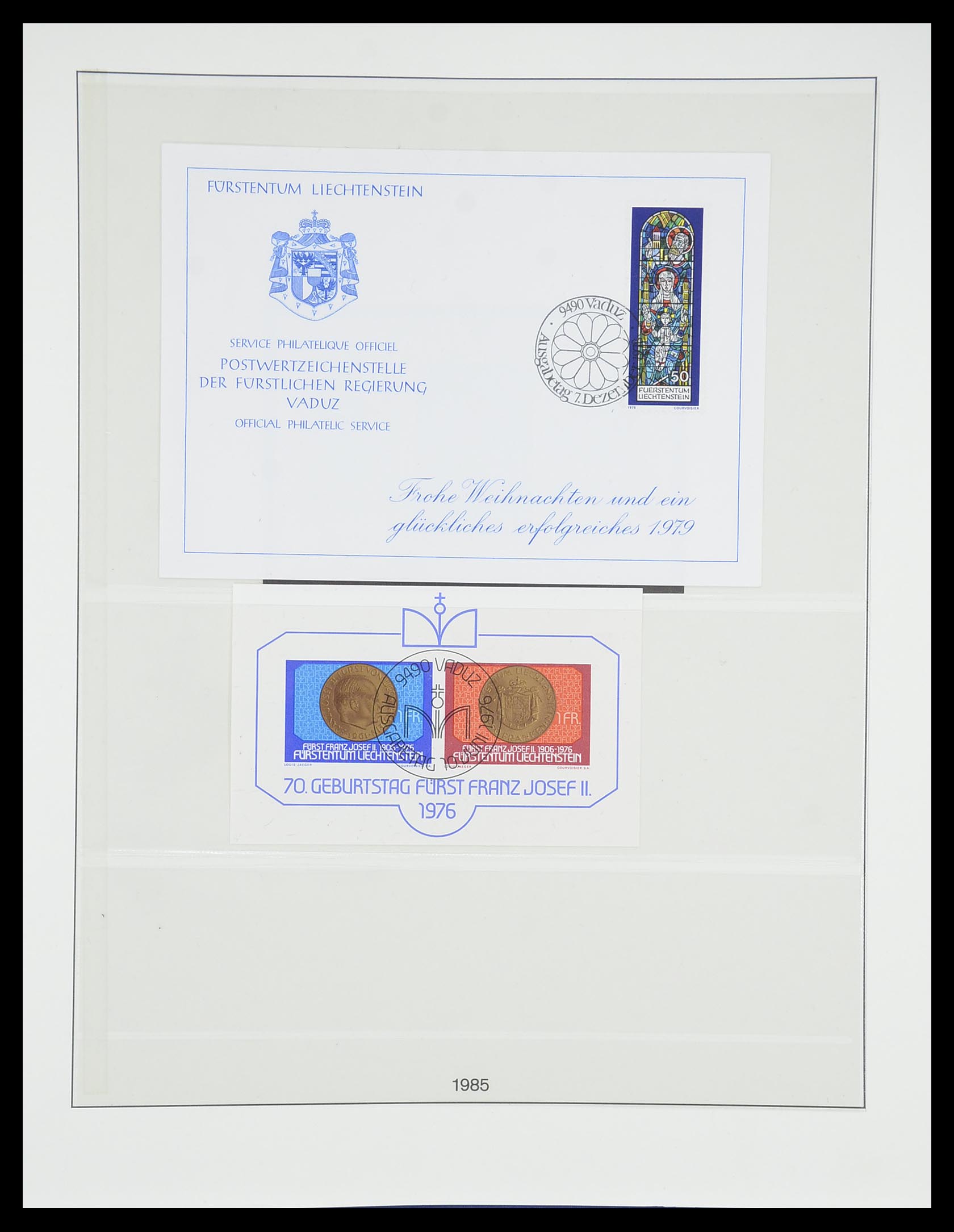 33884 083 - Stamp collection 33884 Liechtenstein 1920-2002.