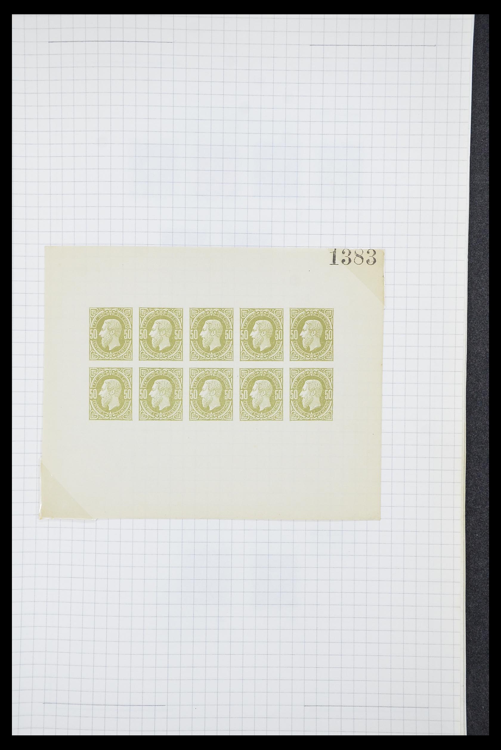 33885 003 - Postzegelverzameling 33885 Belgisch Congo 1886-1960.