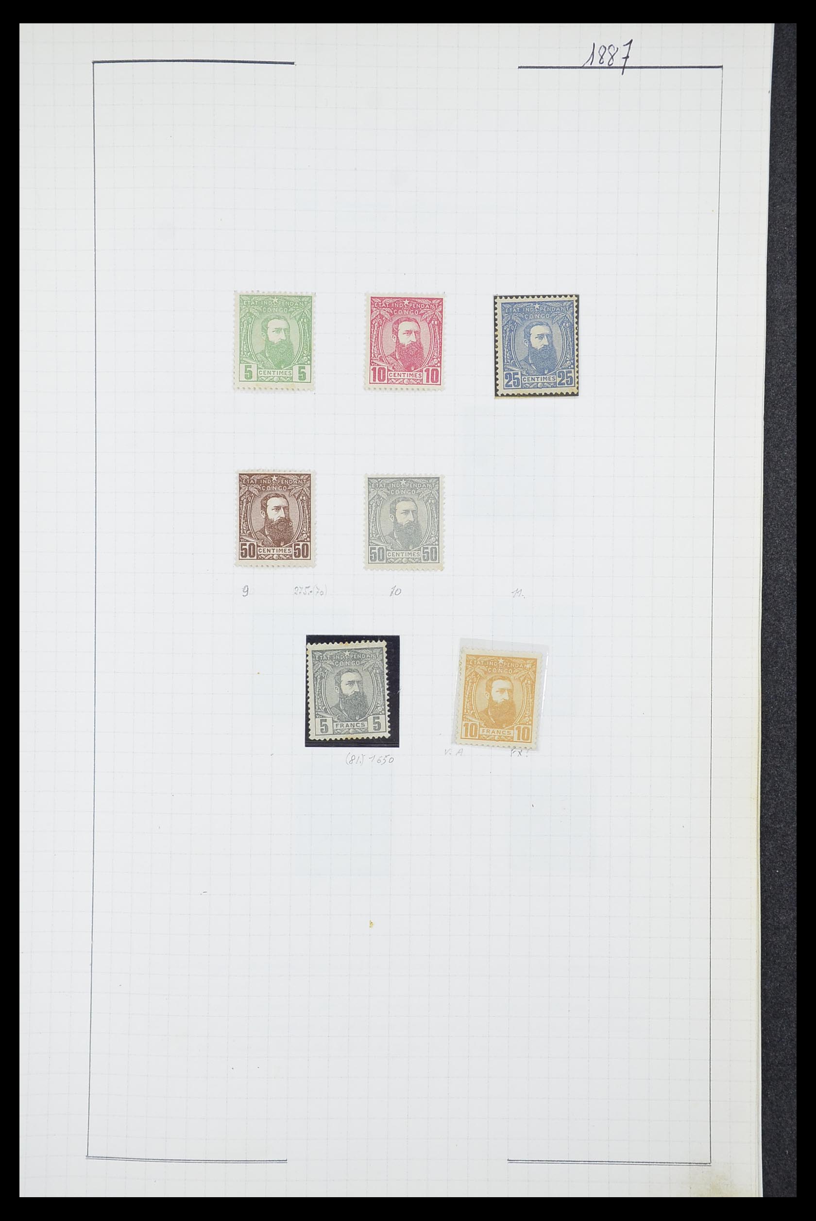 33885 006 - Postzegelverzameling 33885 Belgisch Congo 1886-1960.