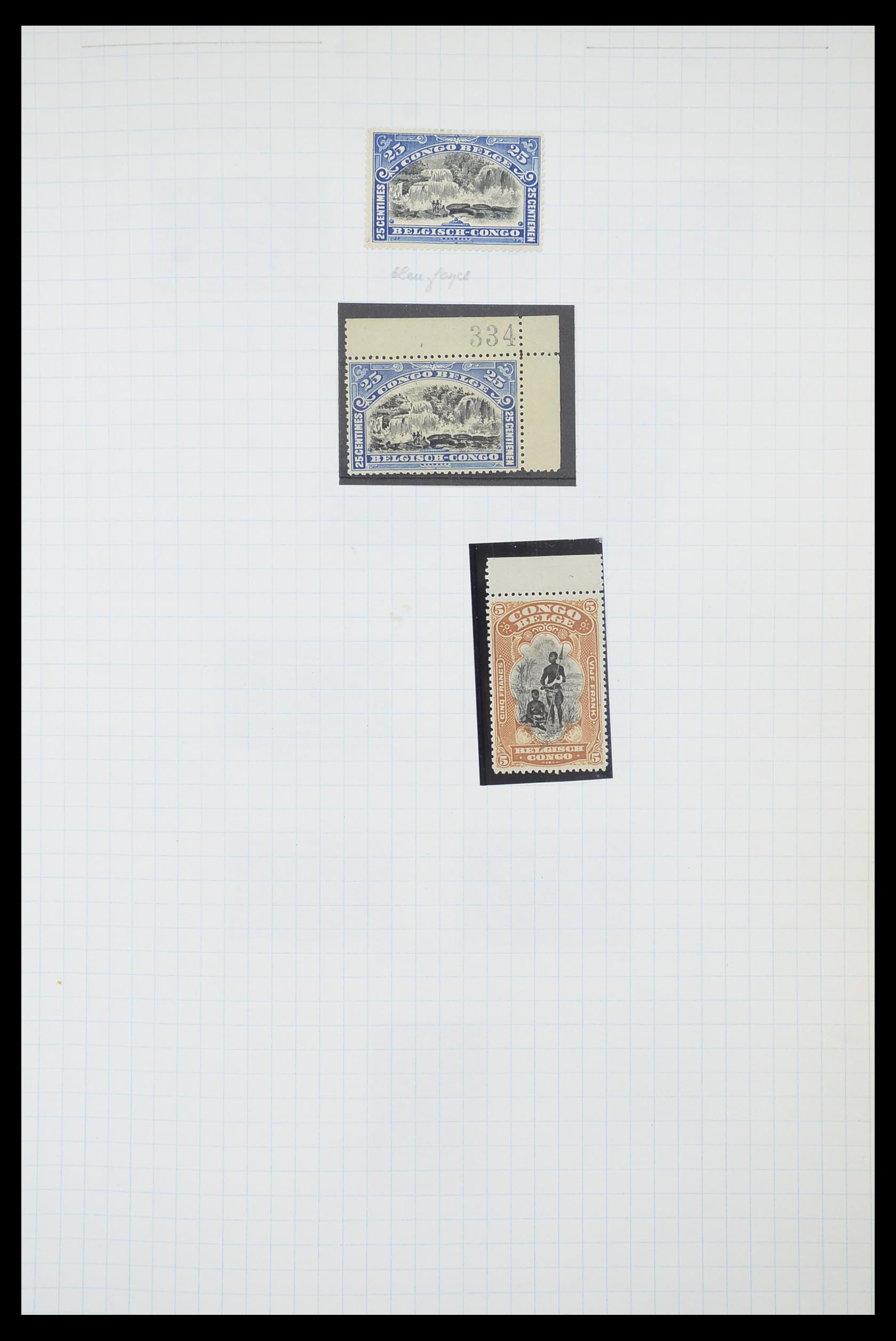 33885 020 - Postzegelverzameling 33885 Belgisch Congo 1886-1960.