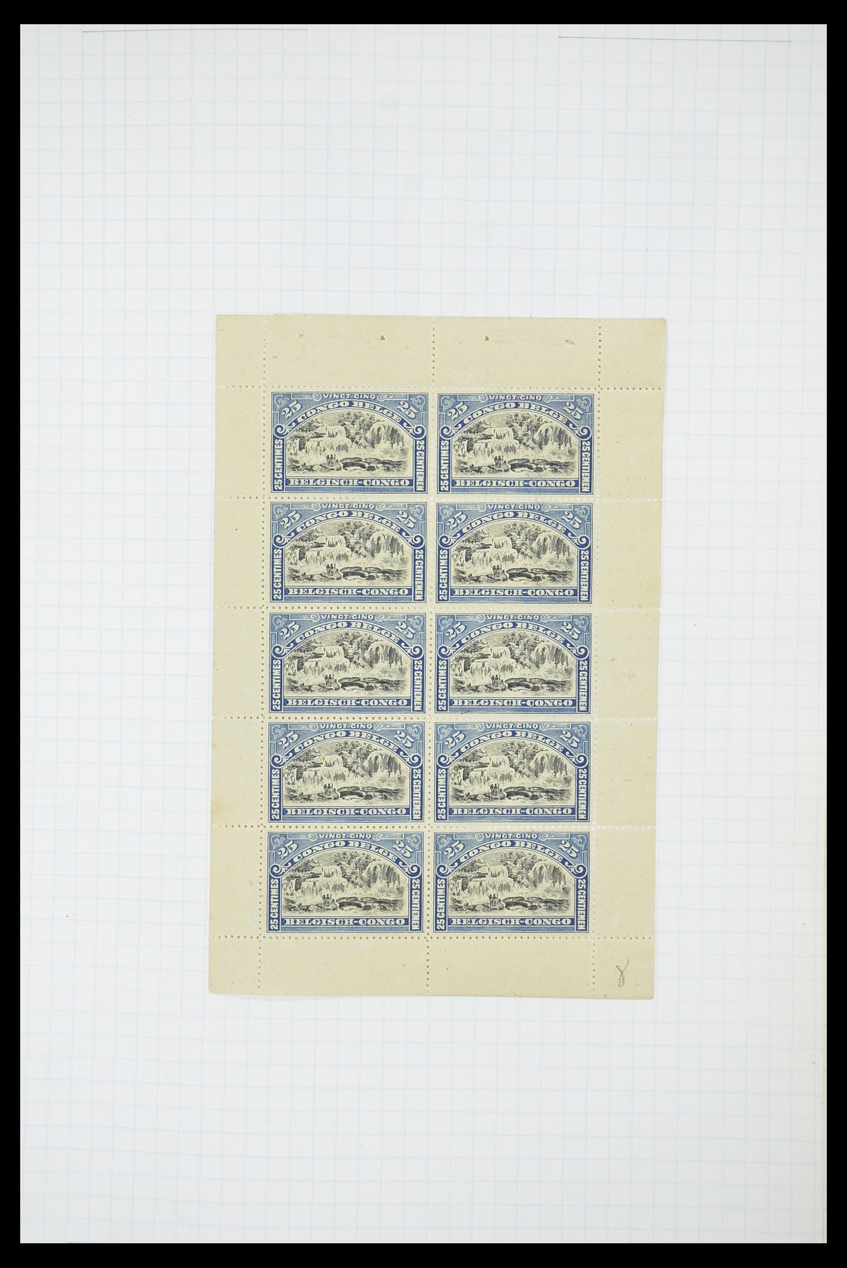 33885 025 - Postzegelverzameling 33885 Belgisch Congo 1886-1960.