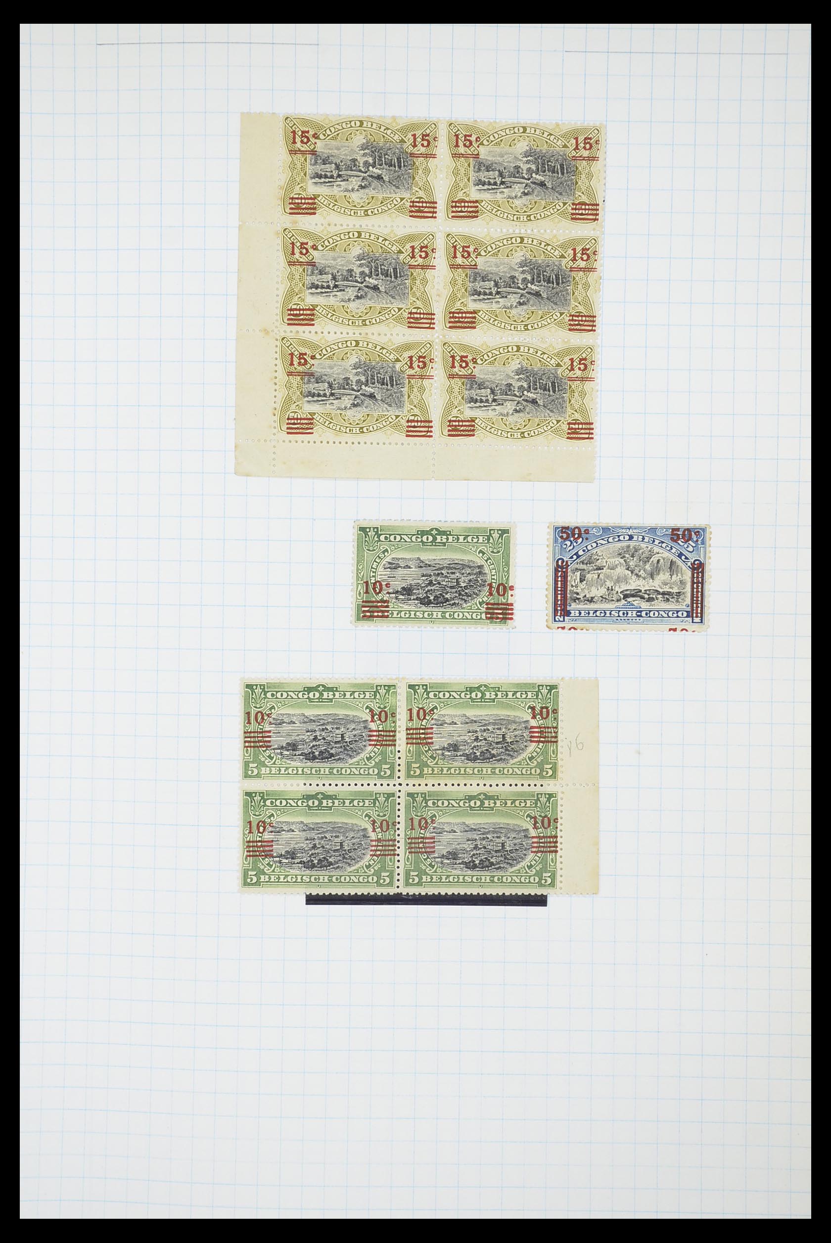 33885 033 - Postzegelverzameling 33885 Belgisch Congo 1886-1960.