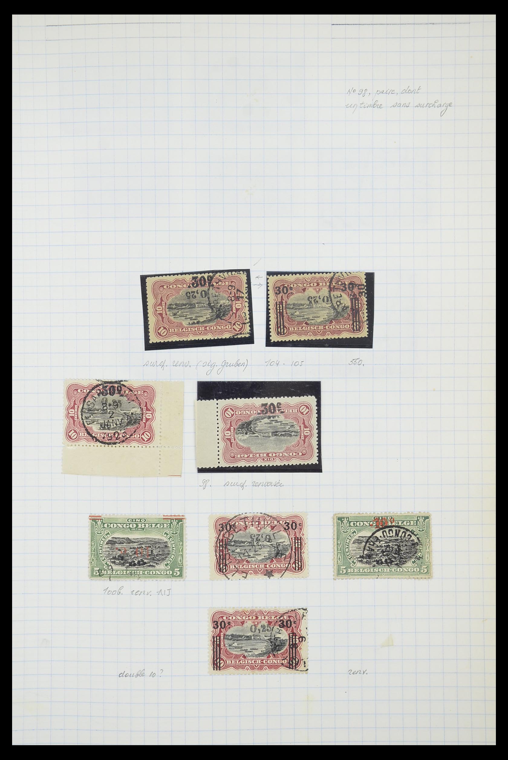 33885 039 - Postzegelverzameling 33885 Belgisch Congo 1886-1960.