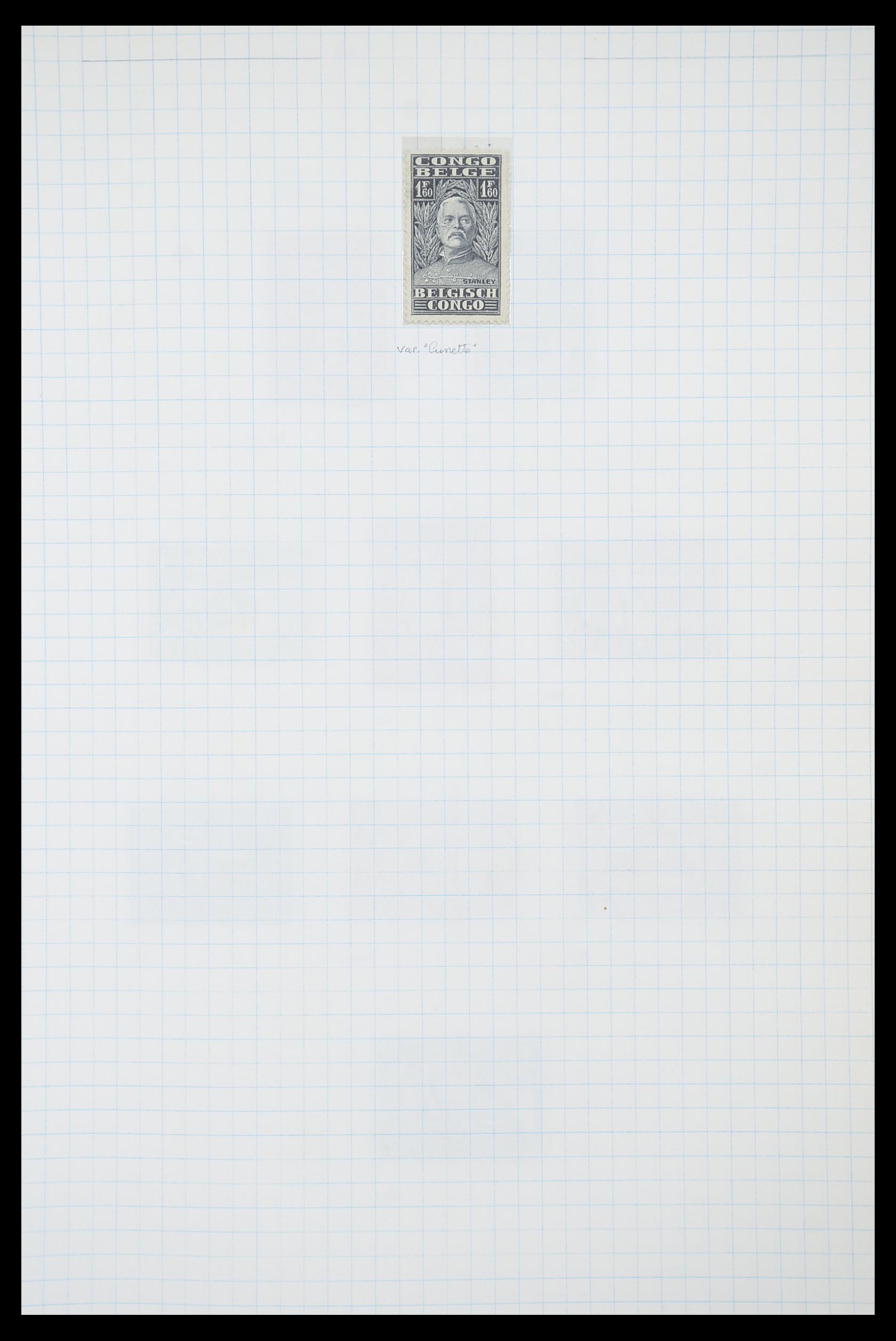 33885 050 - Postzegelverzameling 33885 Belgisch Congo 1886-1960.
