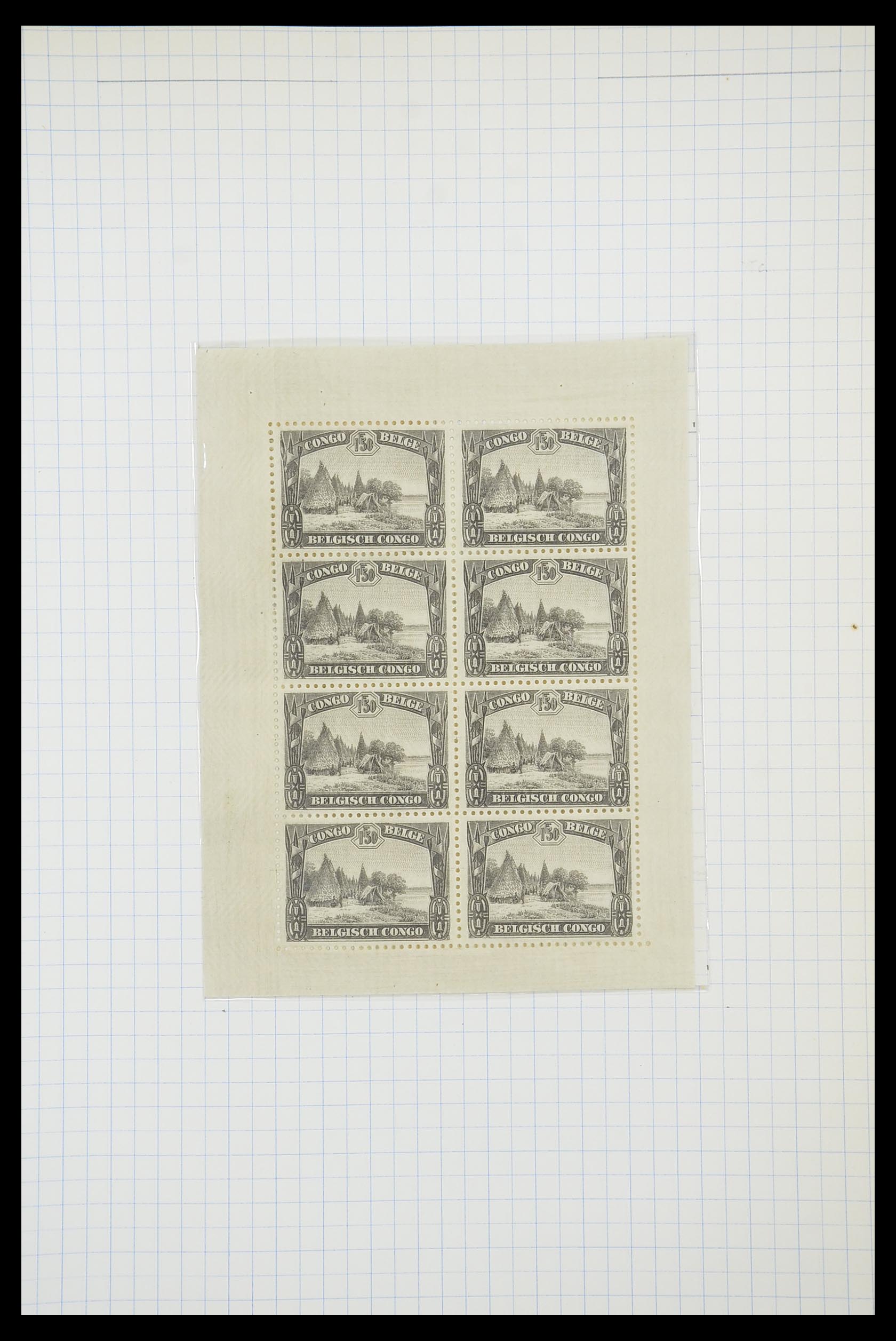 33885 060 - Postzegelverzameling 33885 Belgisch Congo 1886-1960.