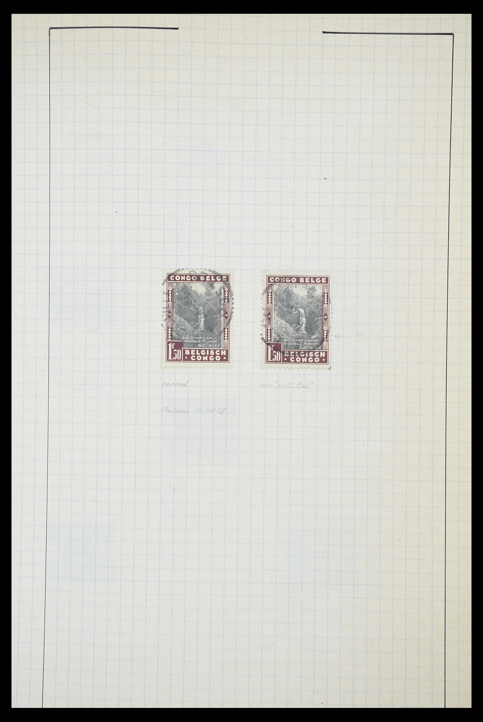 33885 067 - Postzegelverzameling 33885 Belgisch Congo 1886-1960.