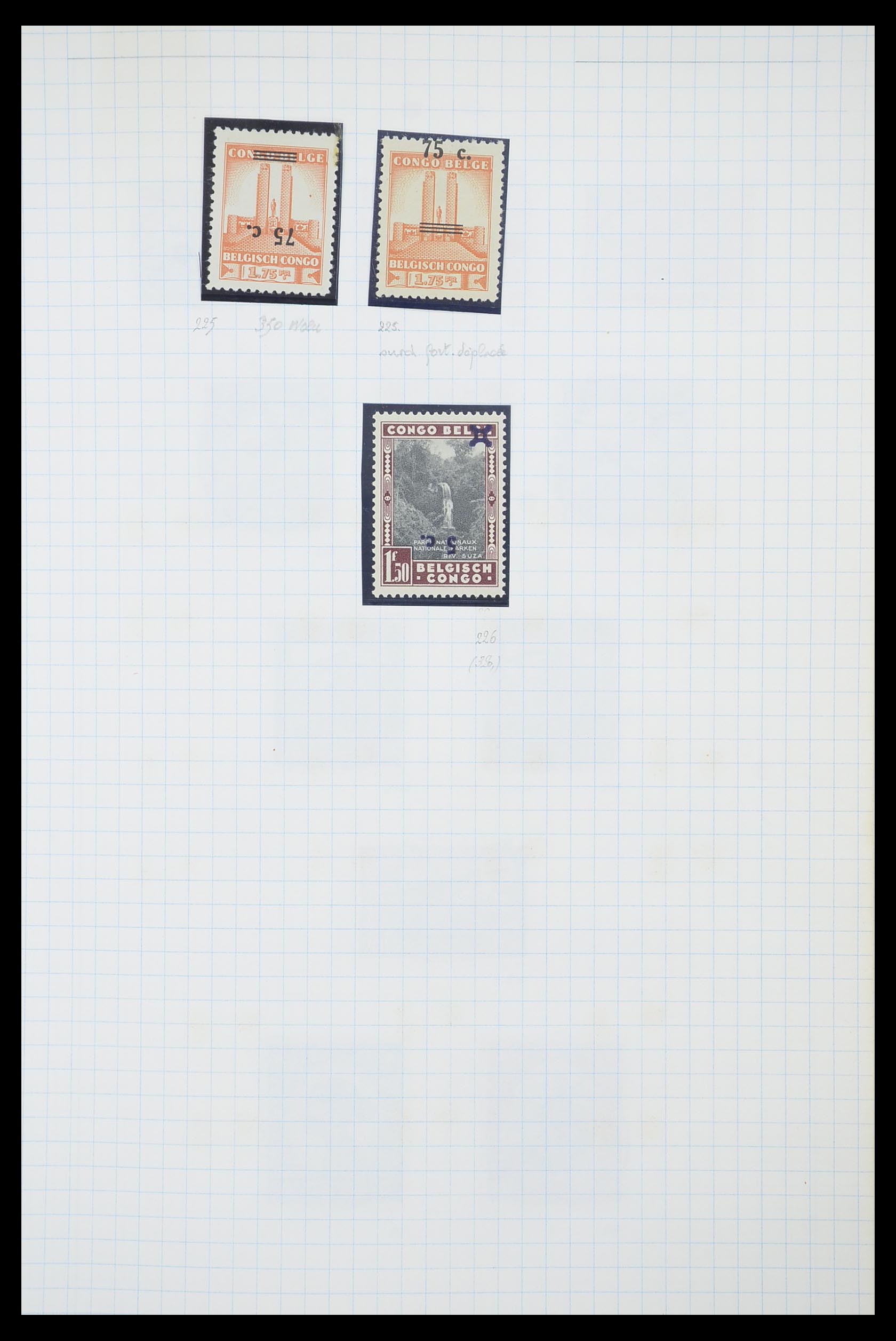 33885 076 - Postzegelverzameling 33885 Belgisch Congo 1886-1960.