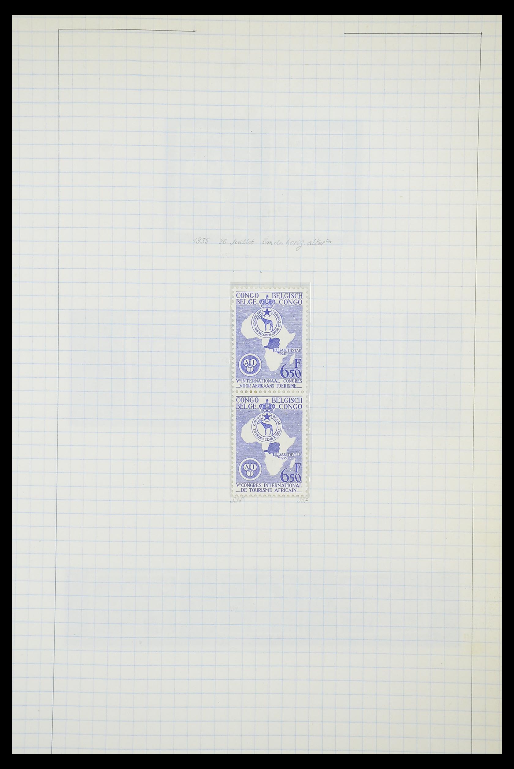 33885 096 - Postzegelverzameling 33885 Belgisch Congo 1886-1960.
