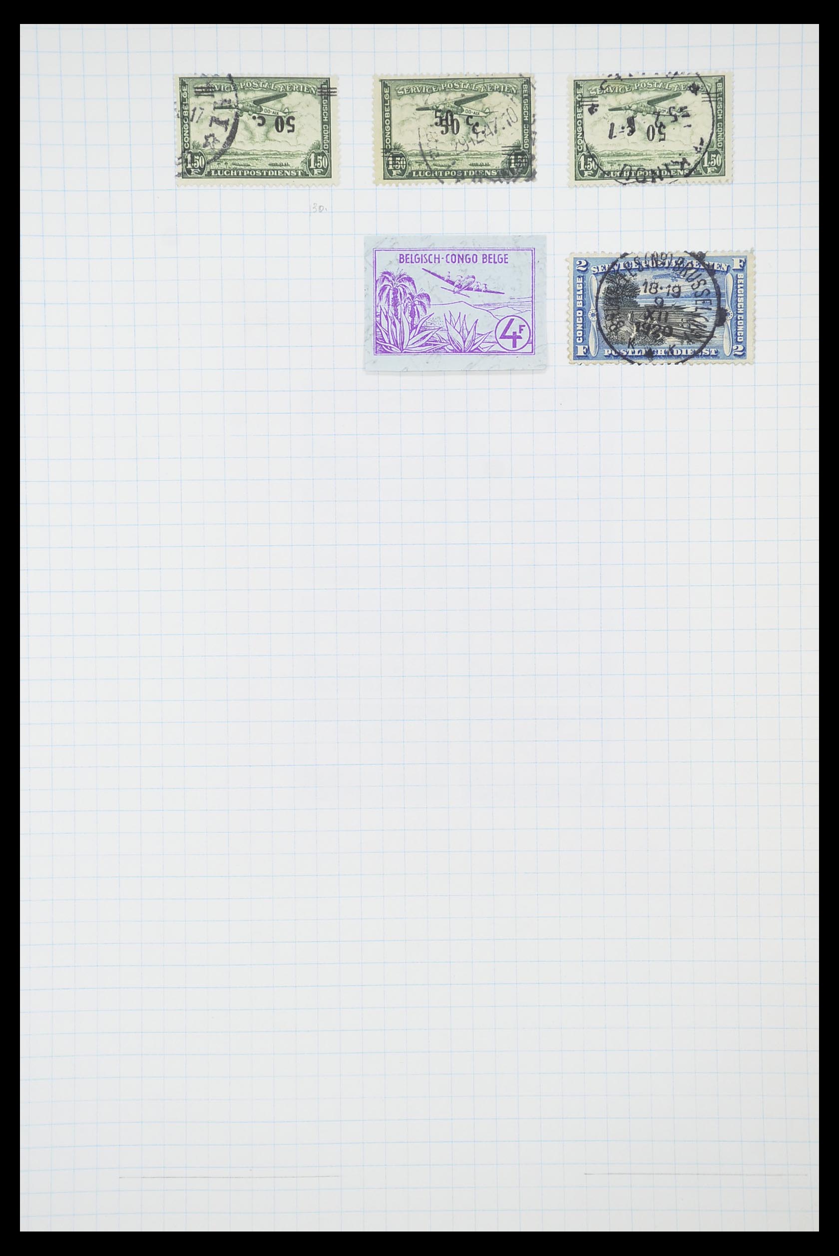 33885 115 - Postzegelverzameling 33885 Belgisch Congo 1886-1960.
